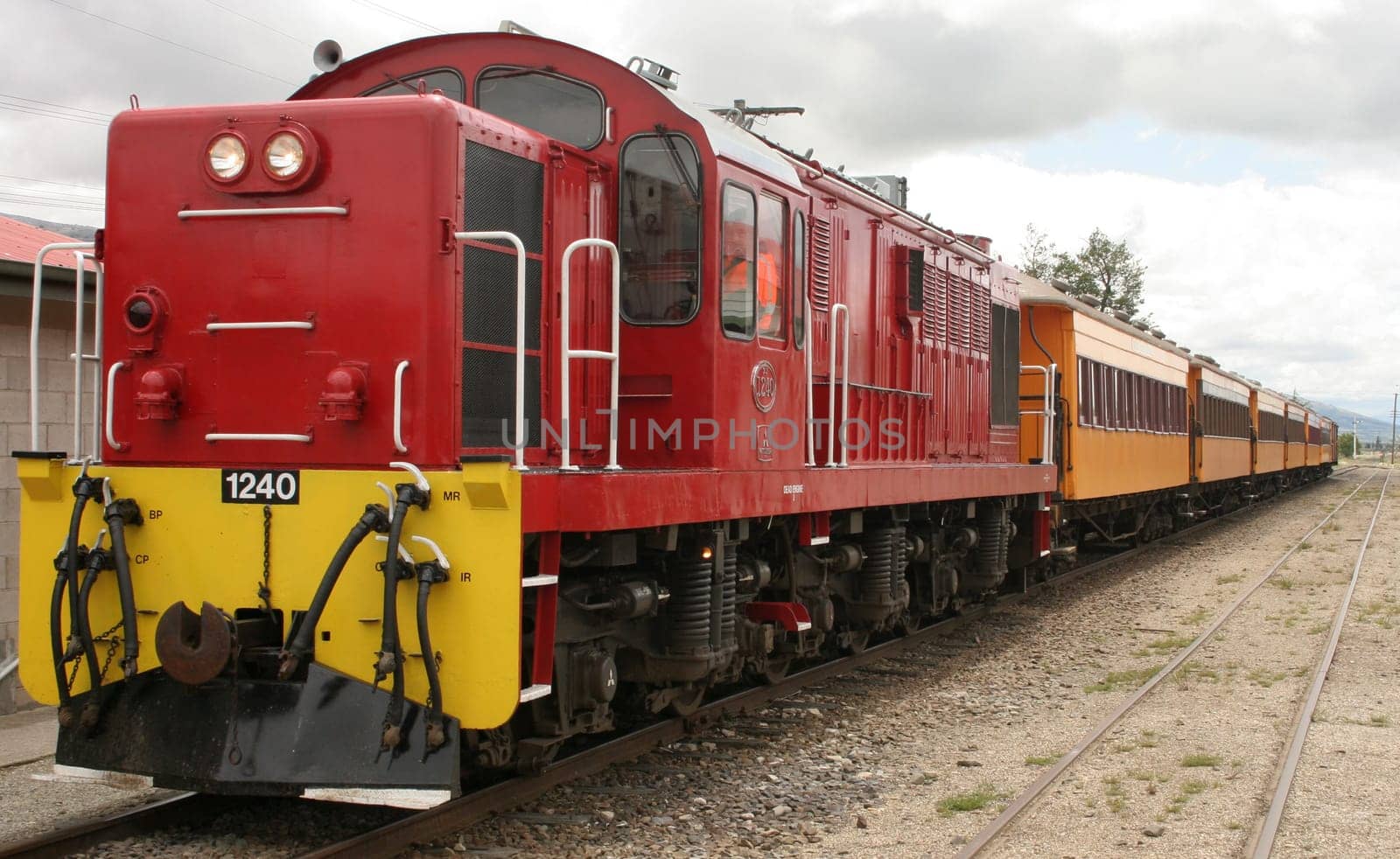 Old tourist train in NZ