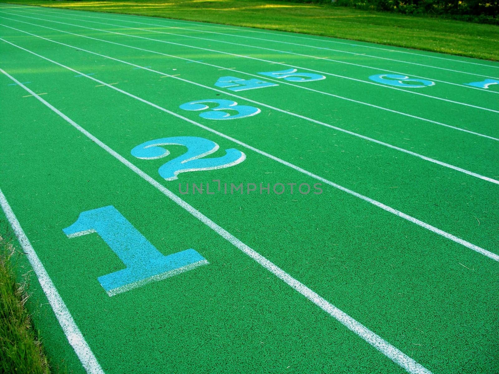 Green Running Track