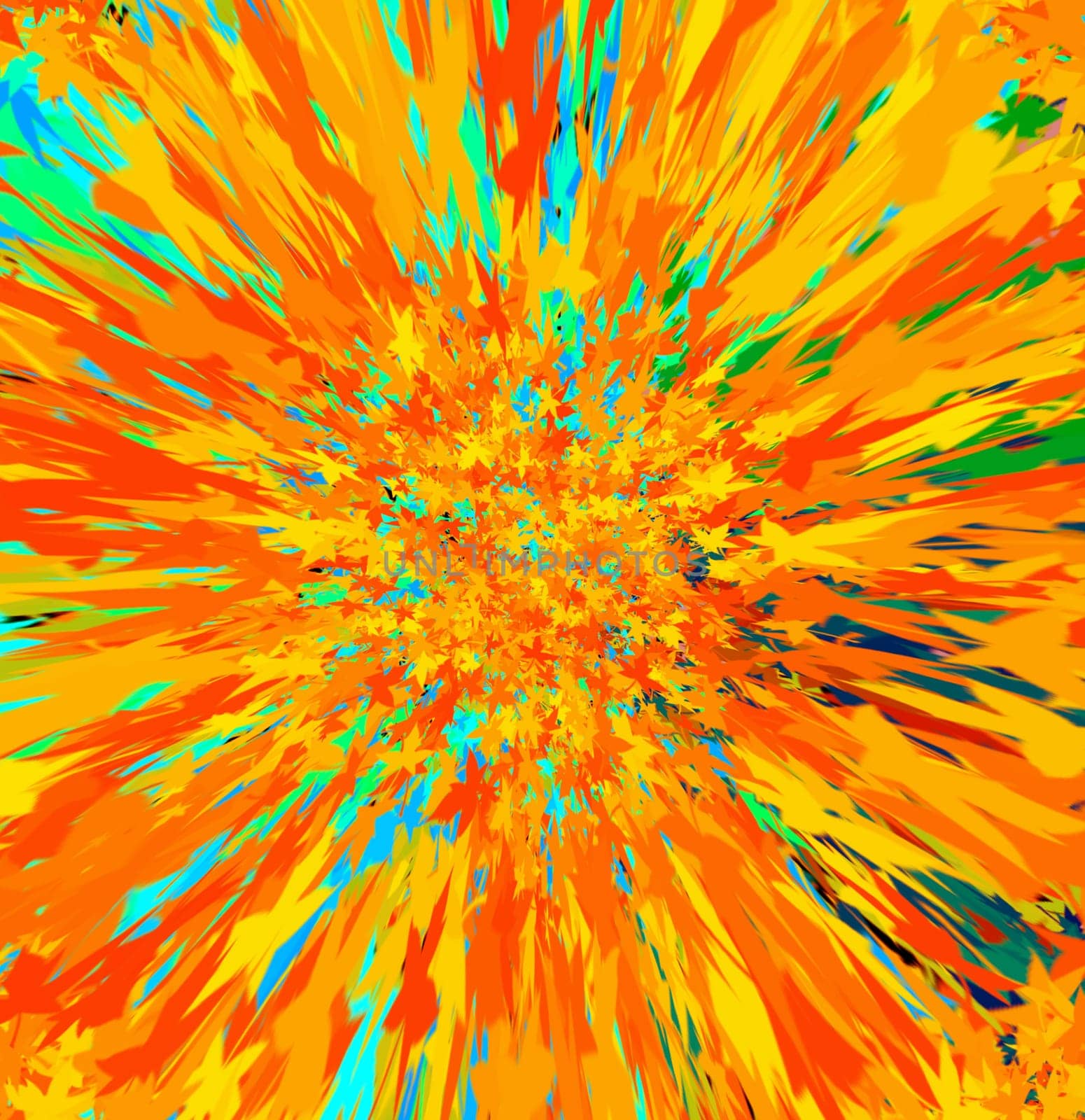 Floral design on grunge background