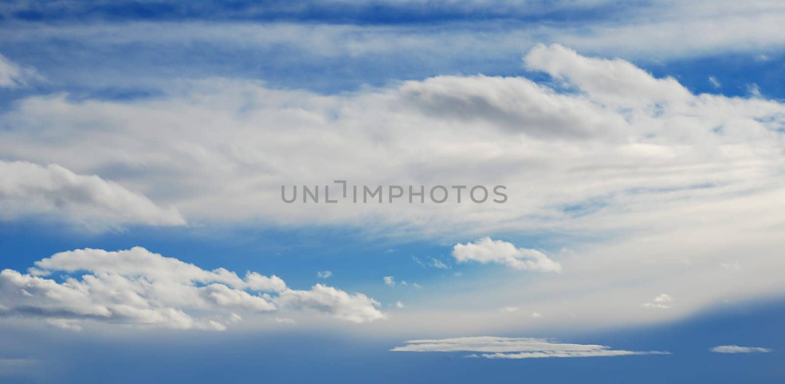 clouds over blue sky, natural background