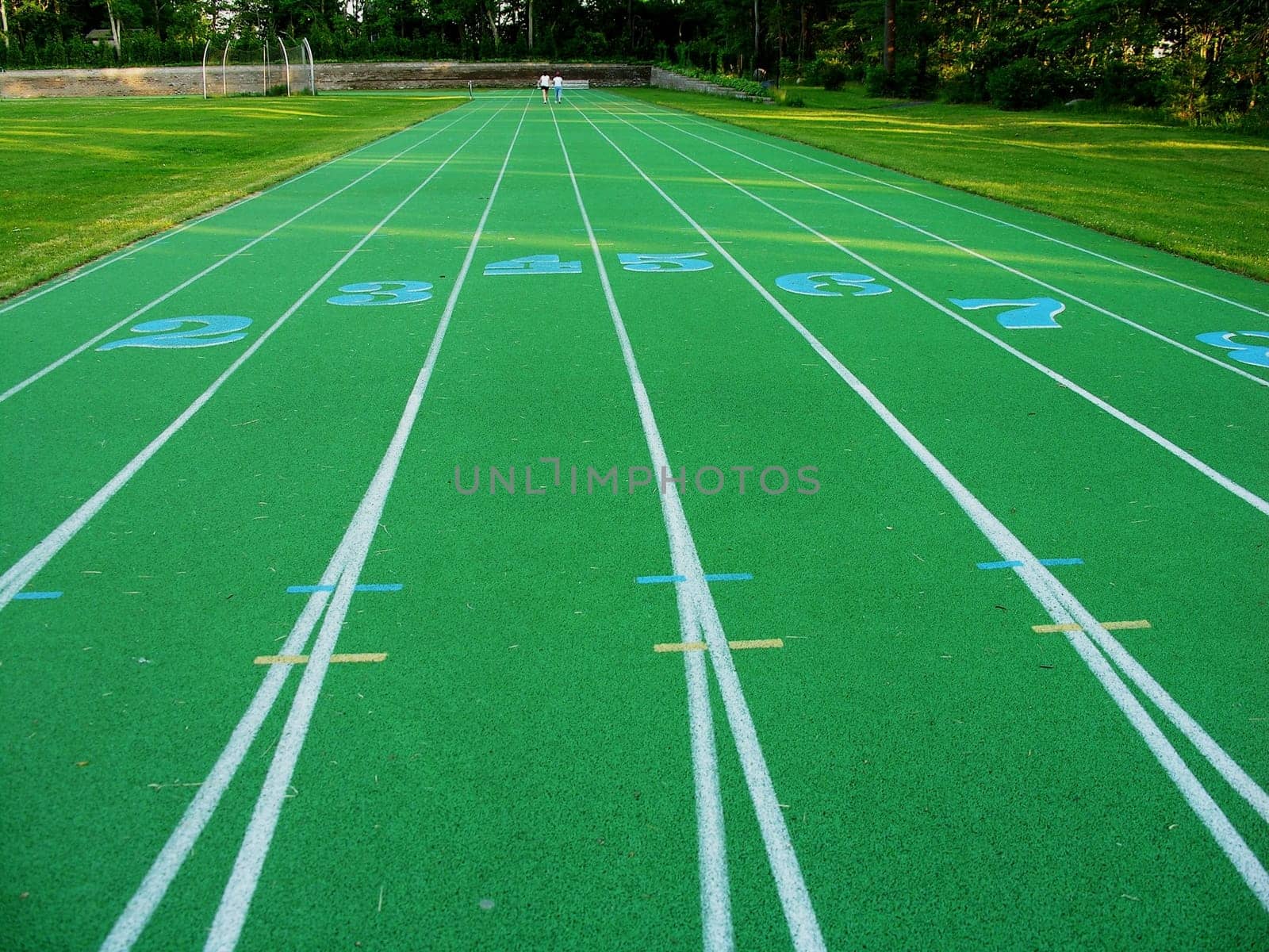 Green Running Track