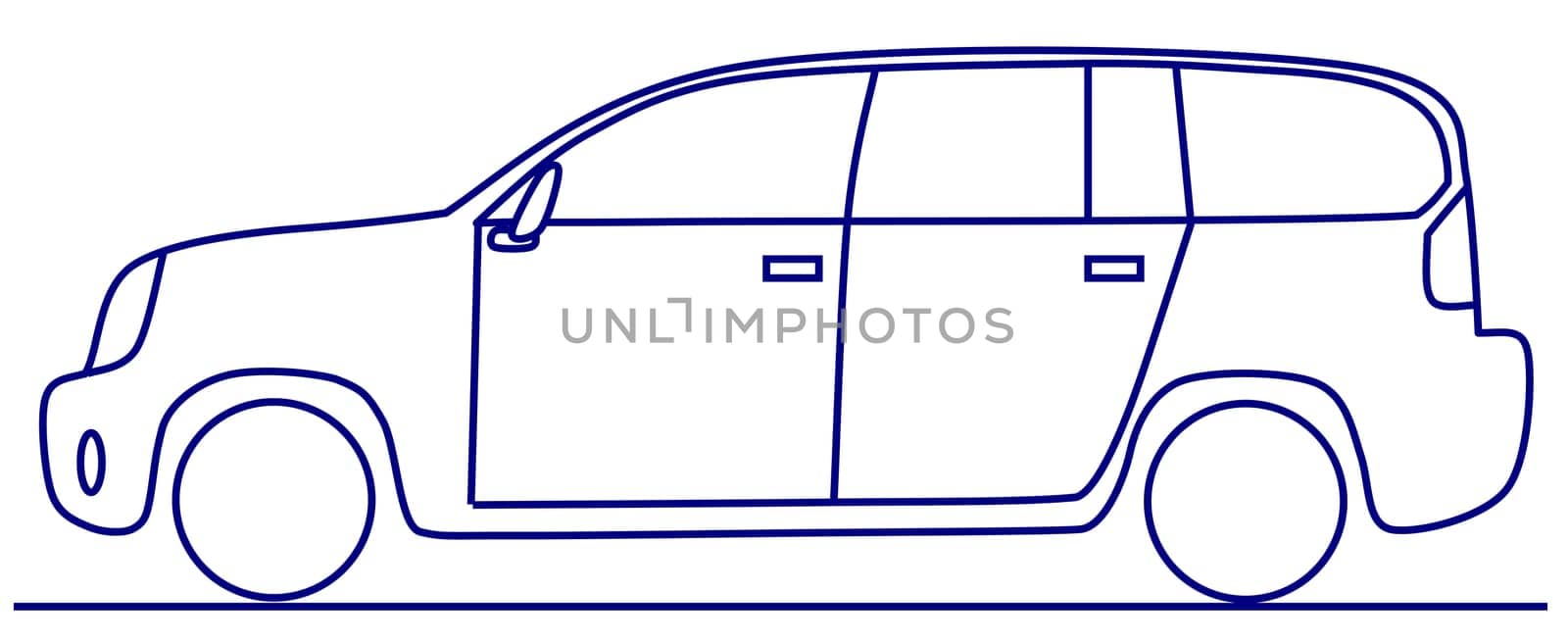 a simple drawing concept car (my own design