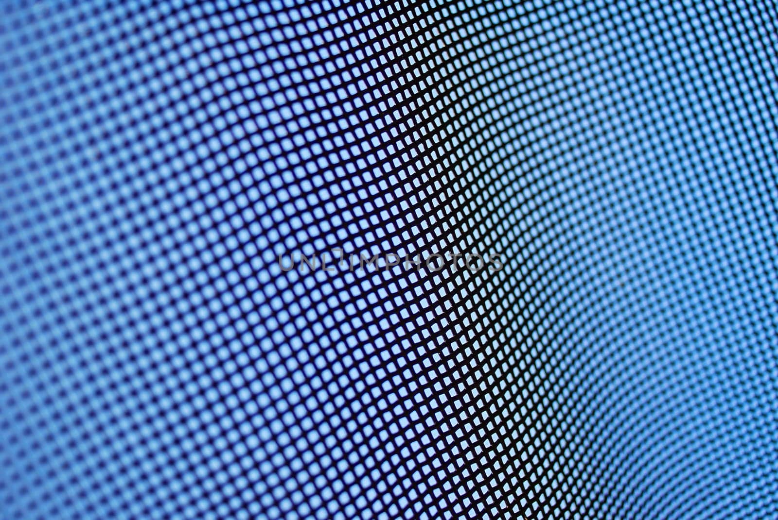 blue abstract pattern with shallow depth of field