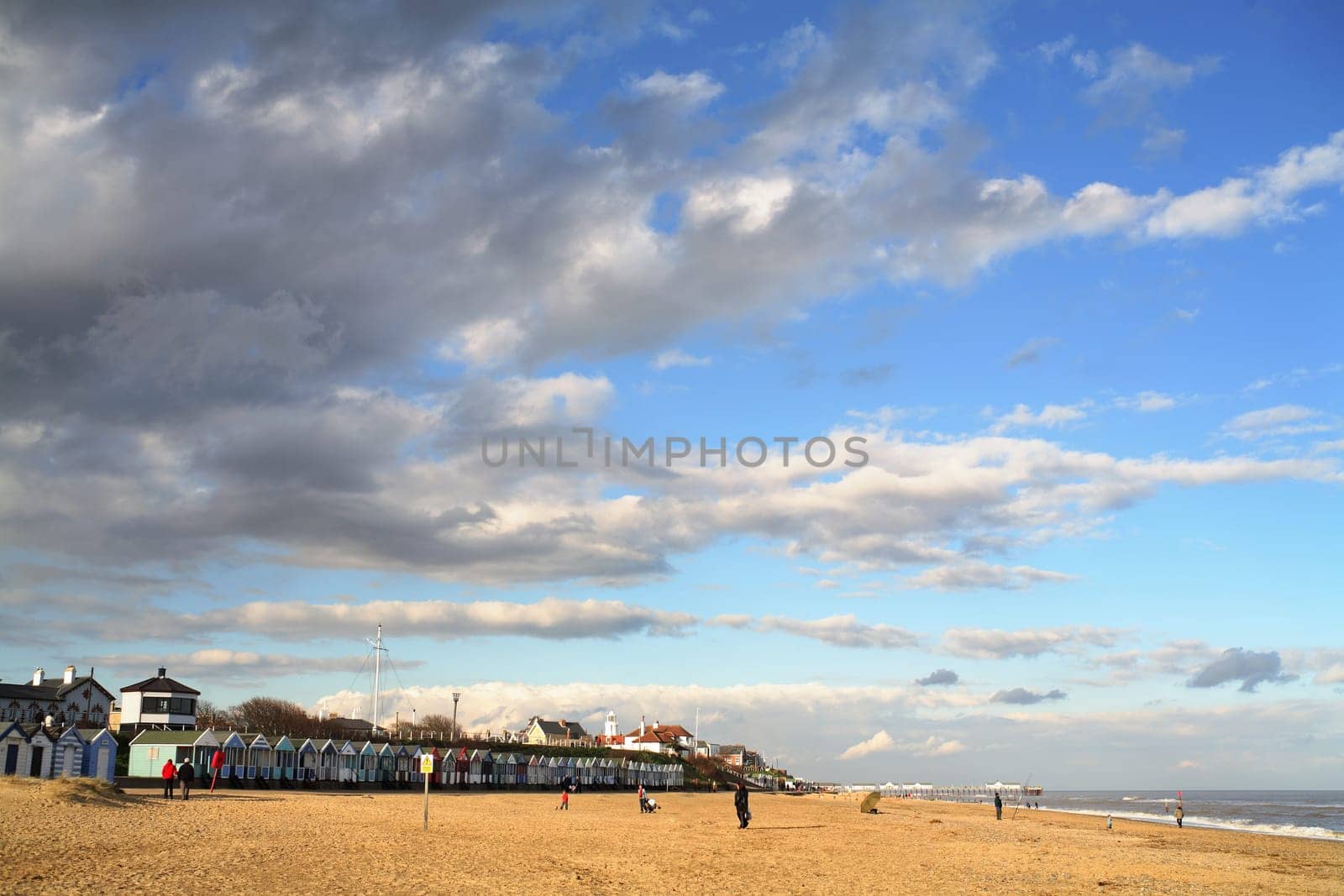 Southwold Beach Suffolk England