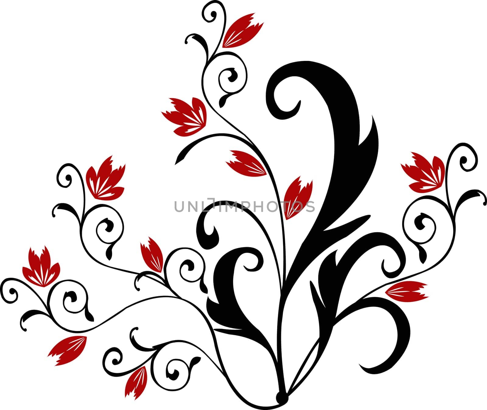 Flower - vector