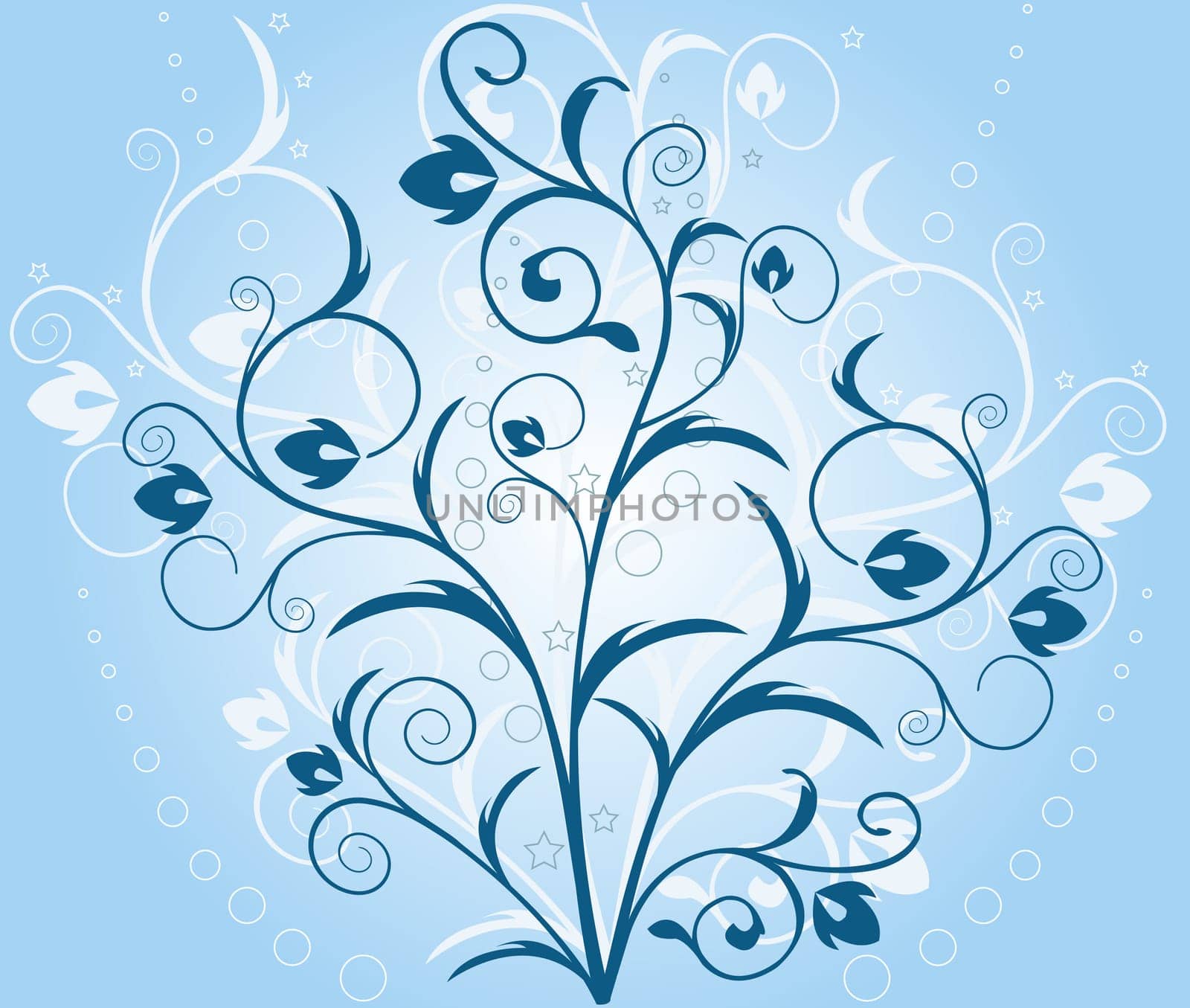Floral Background - vector