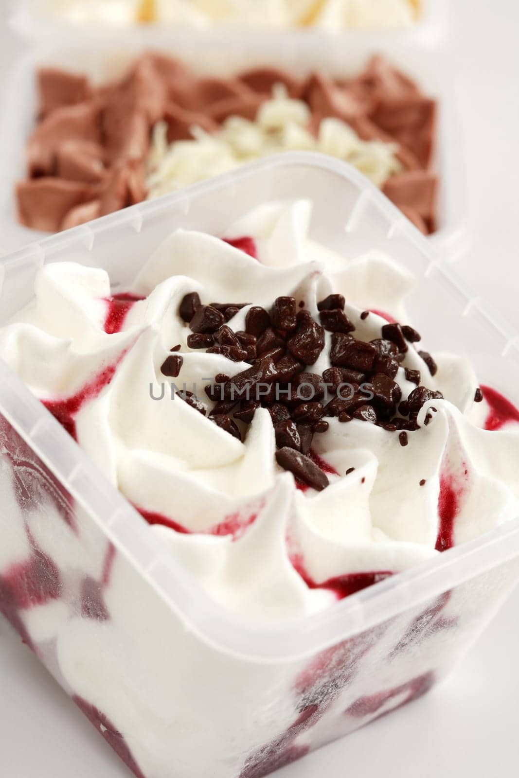 Different sorts of ice cream