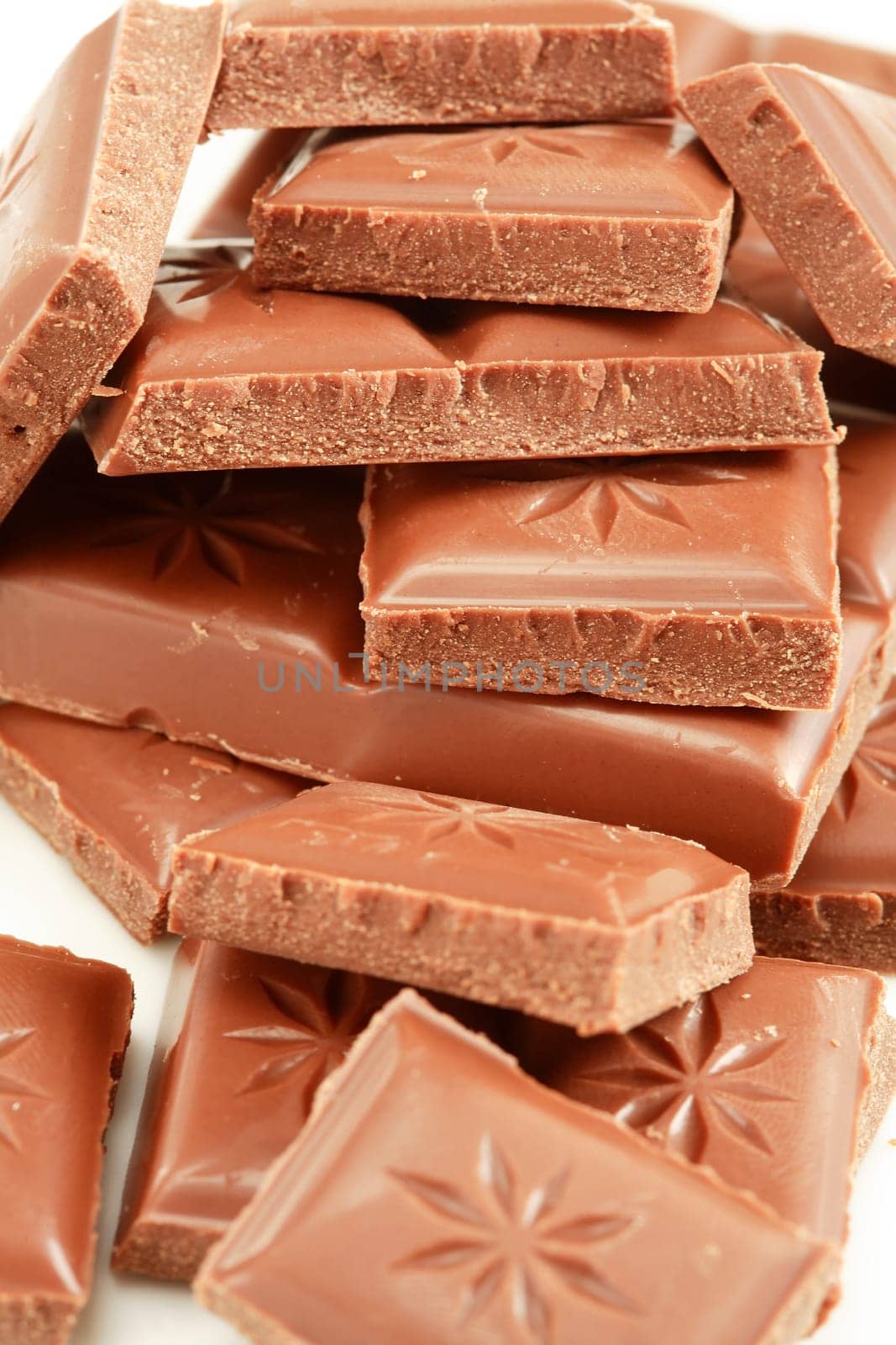 Sweet delicious milk chocolate
