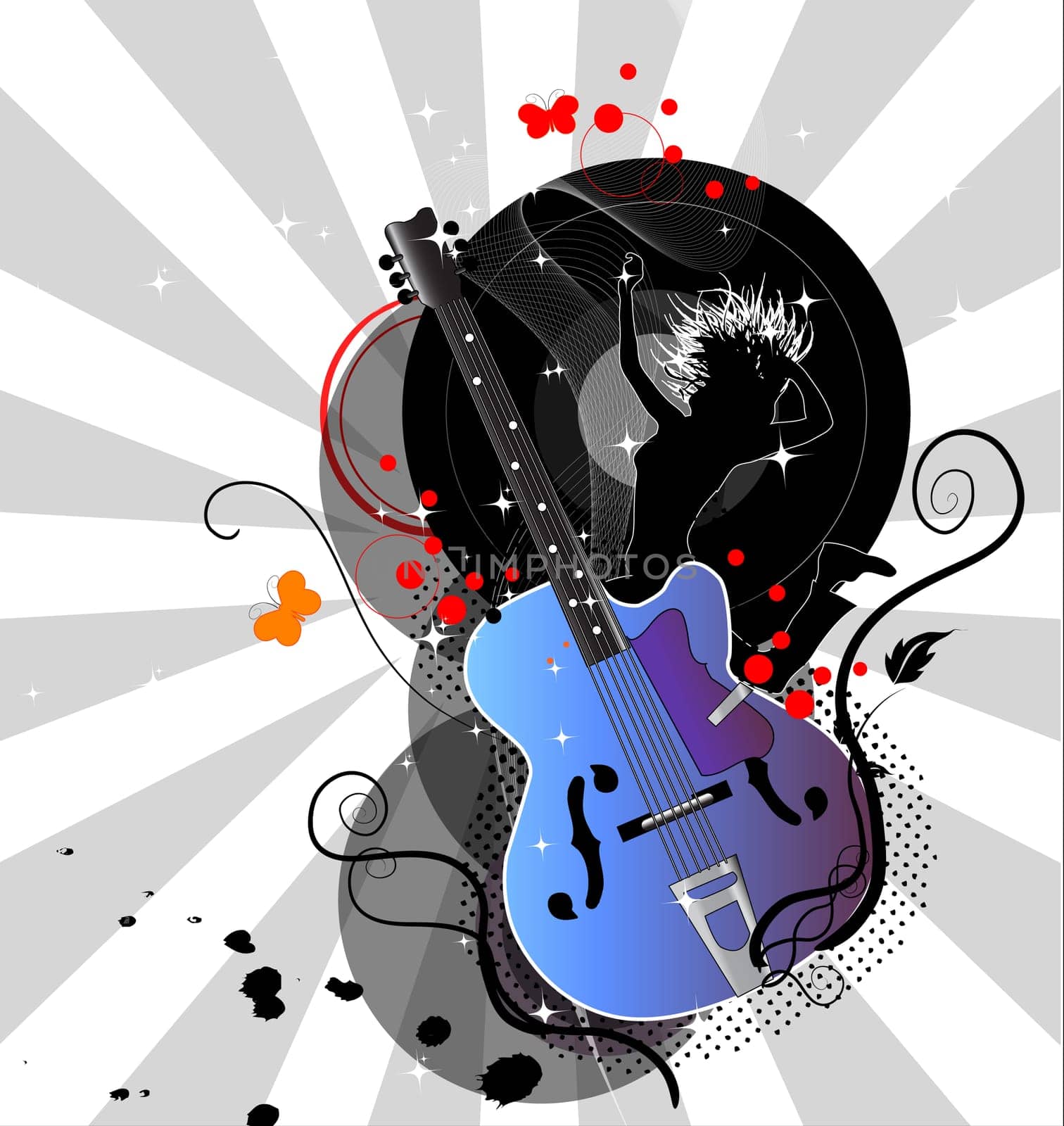 musical background image