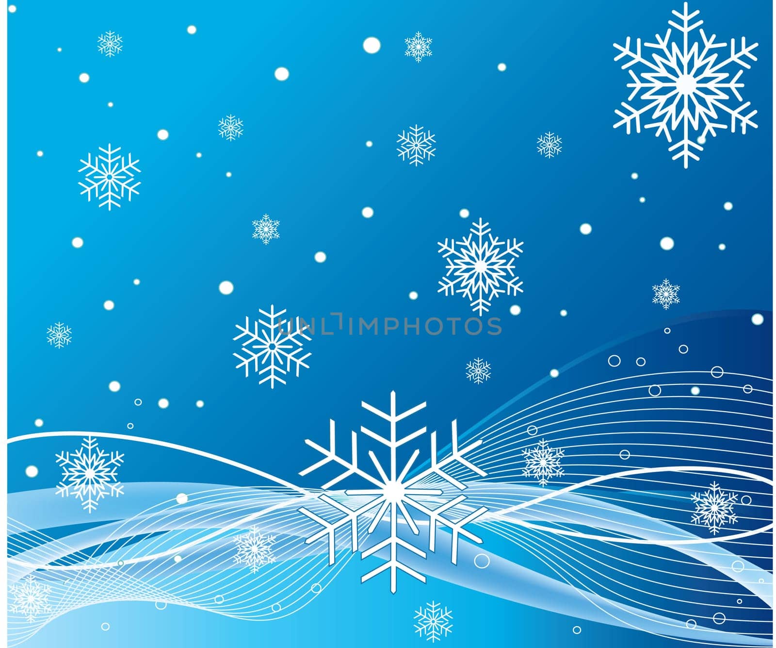 Snowflakes design vector