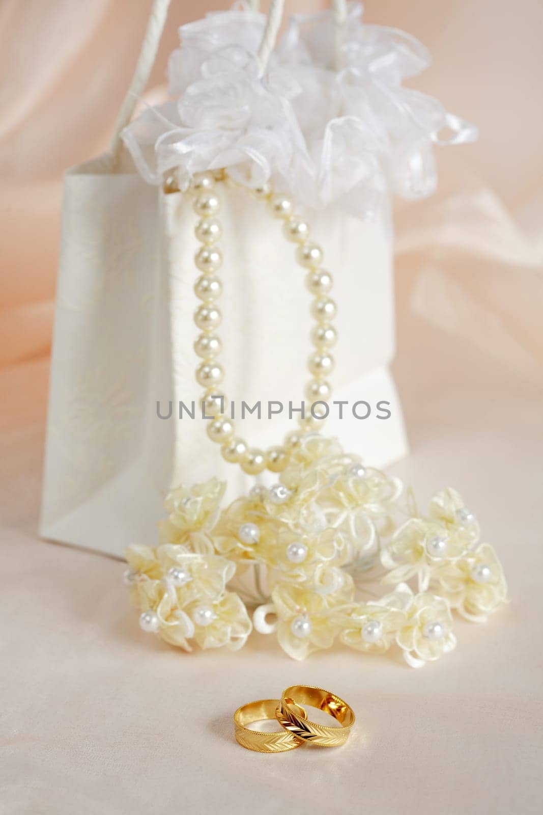 Romantic still life for wedding or Valentines