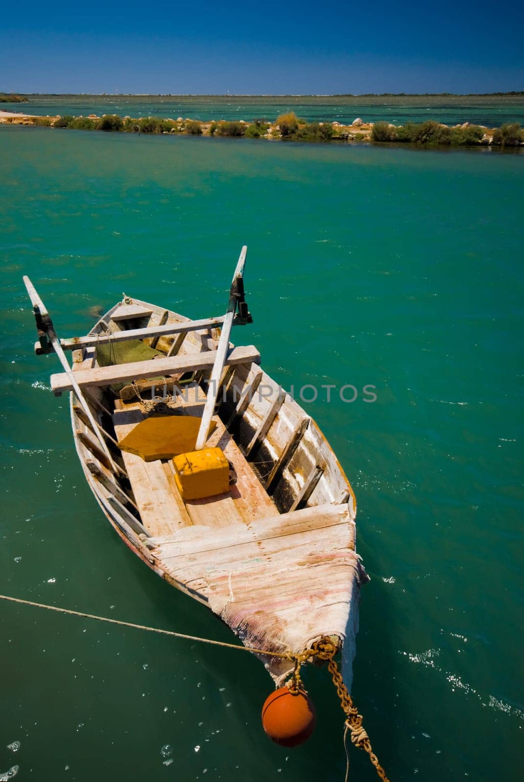Fishing boat from Island of Lefkas, Greece