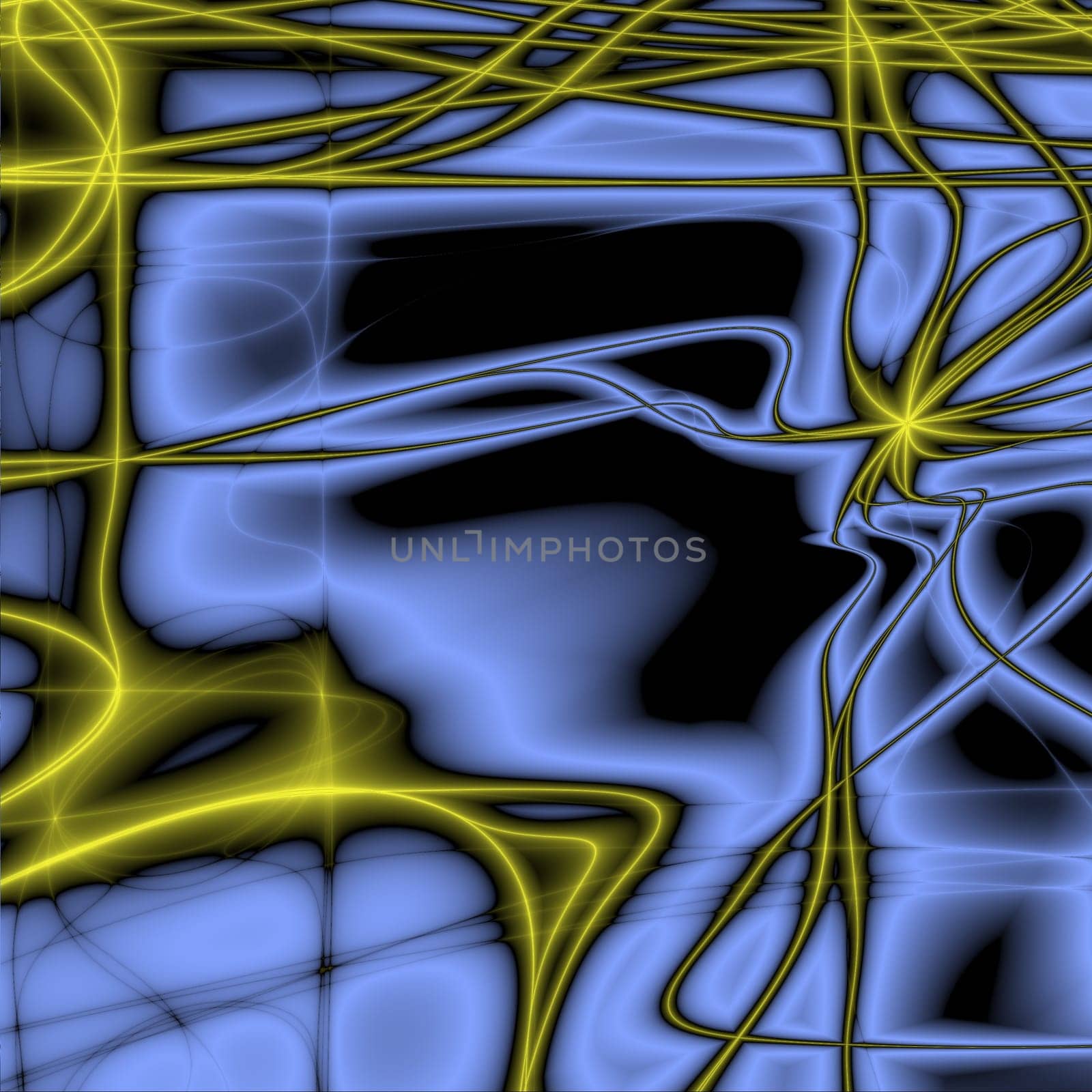 Fantasy computer generated abstract light glow