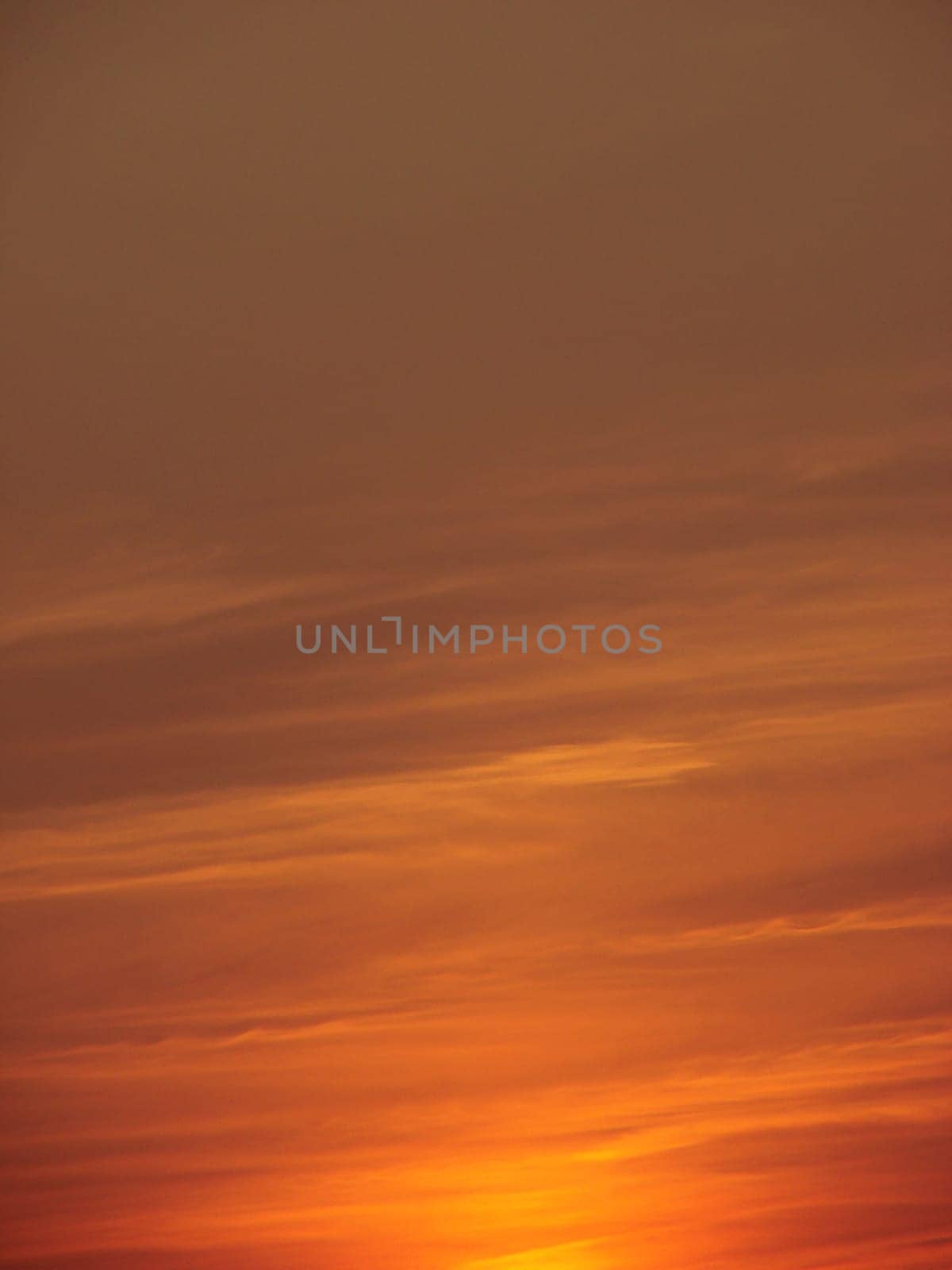 sunset red sky background with clouds