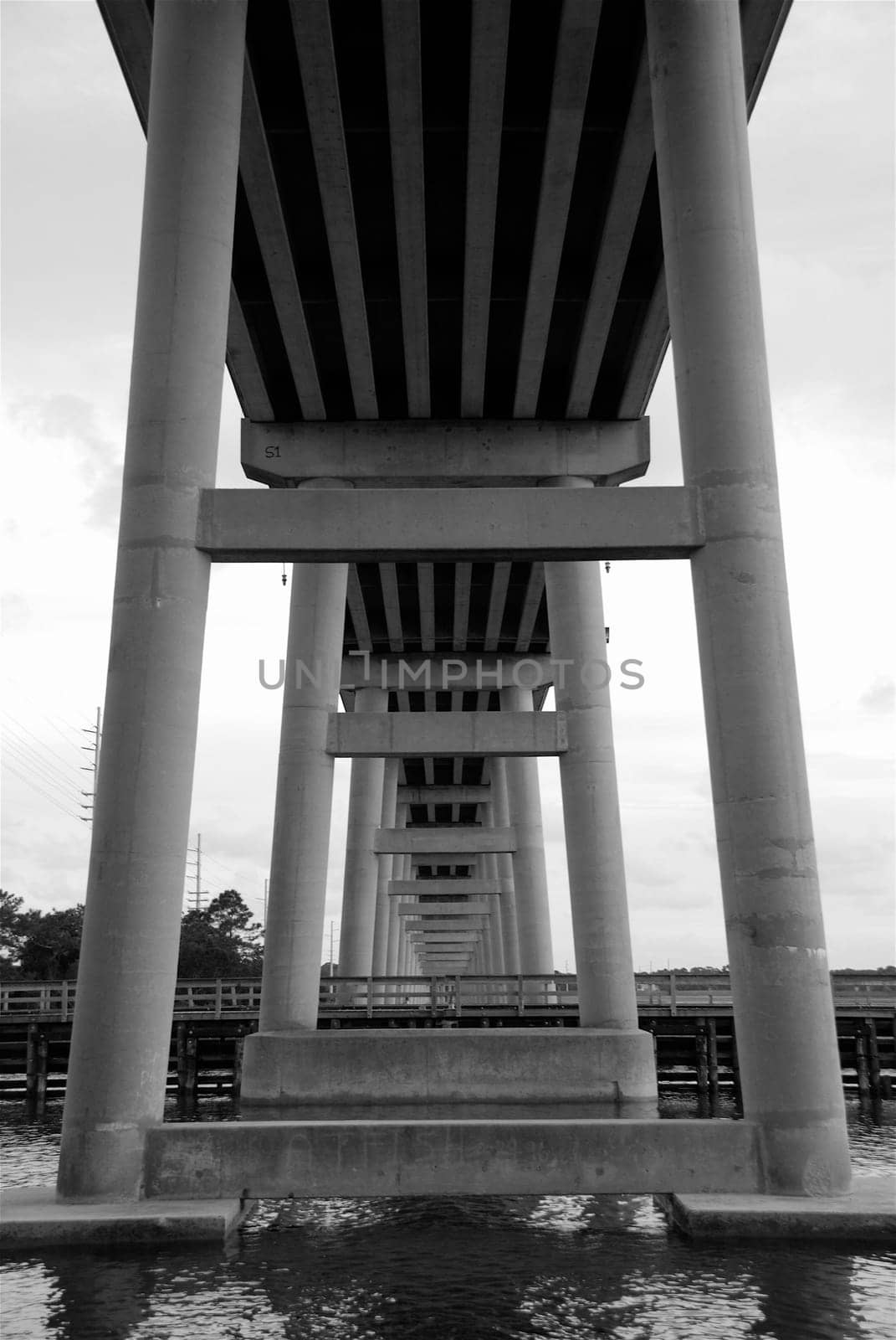 underside of bridge