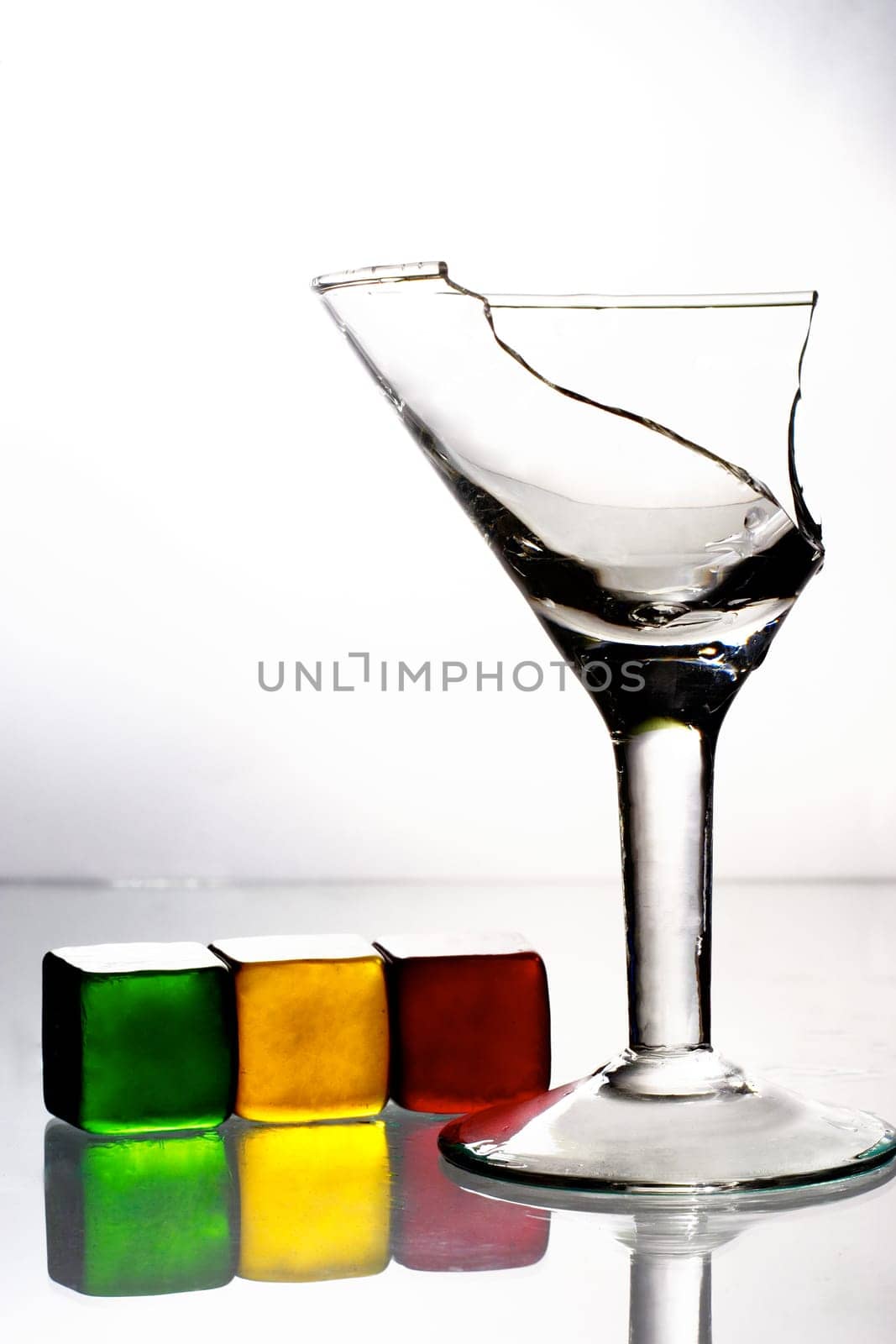 Broken goblet