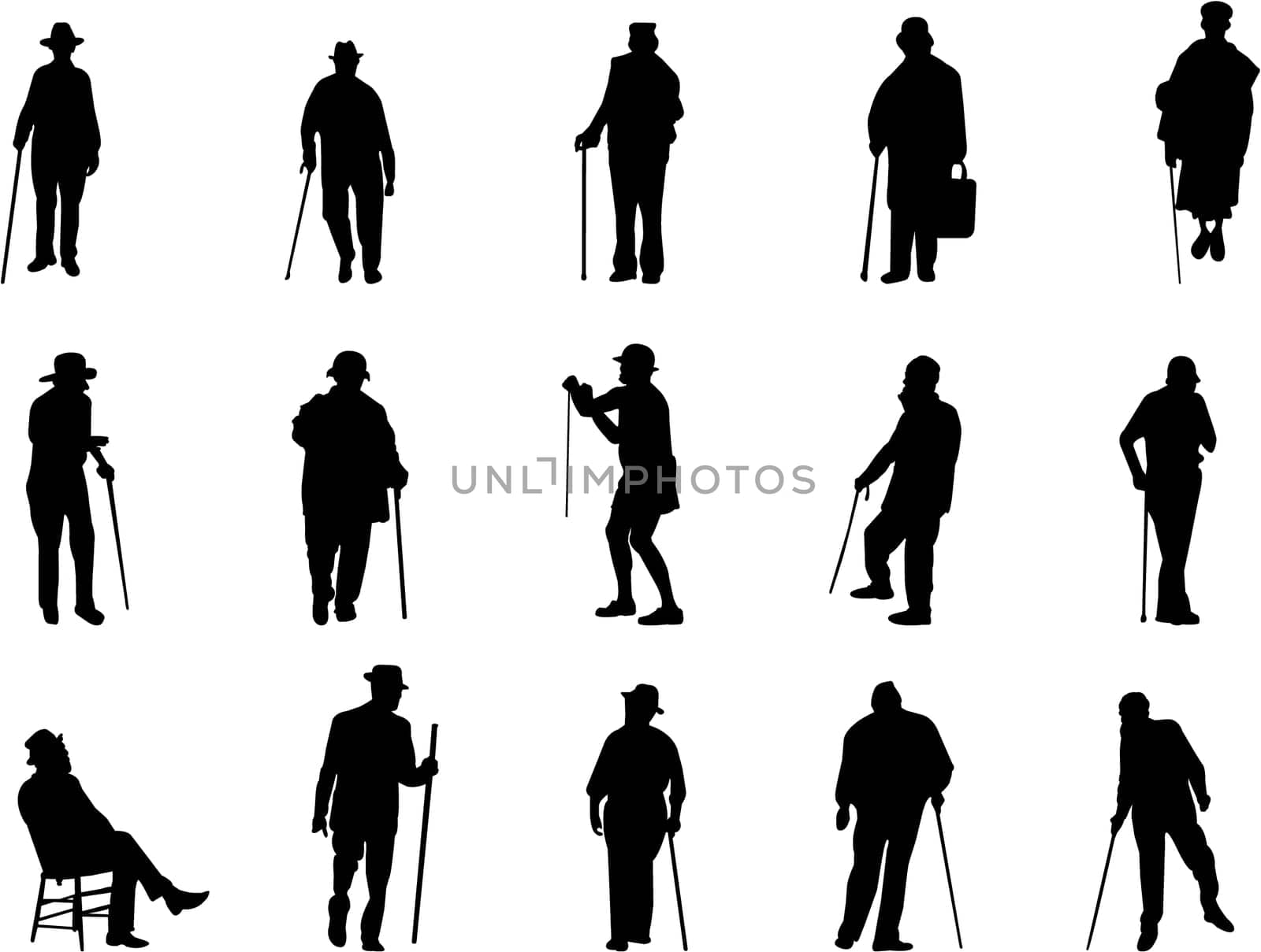 old man illustration