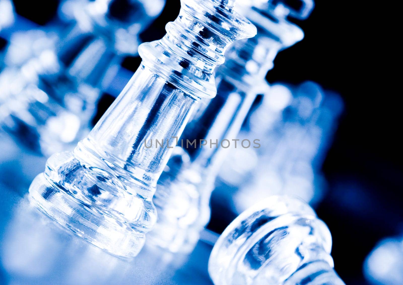 Chess - a game for two people that is played on a board with 64 black and white squares called a chessboard.