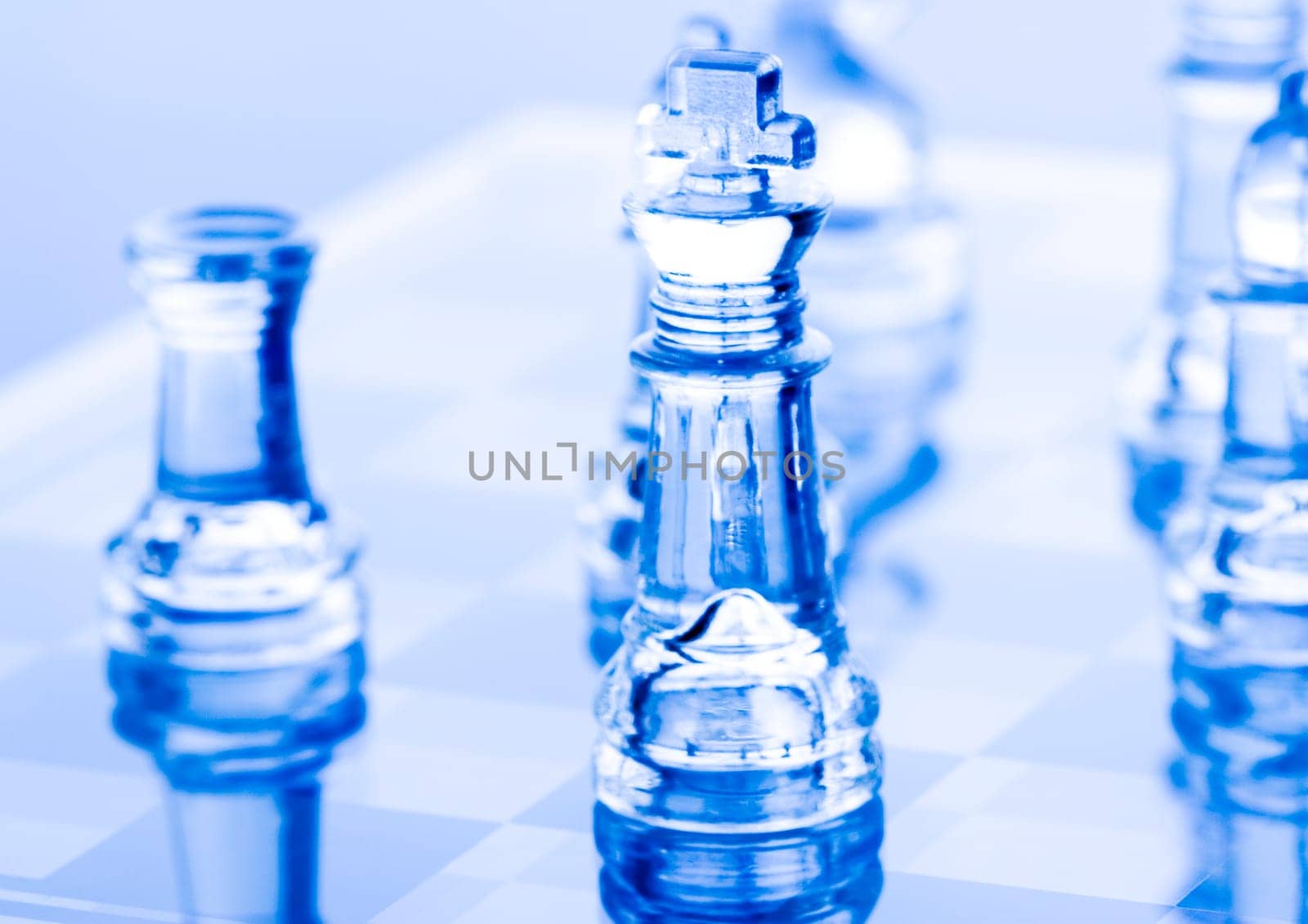 Chess - a game for two people that is played on a board with 64 black and white squares called a chessboard.