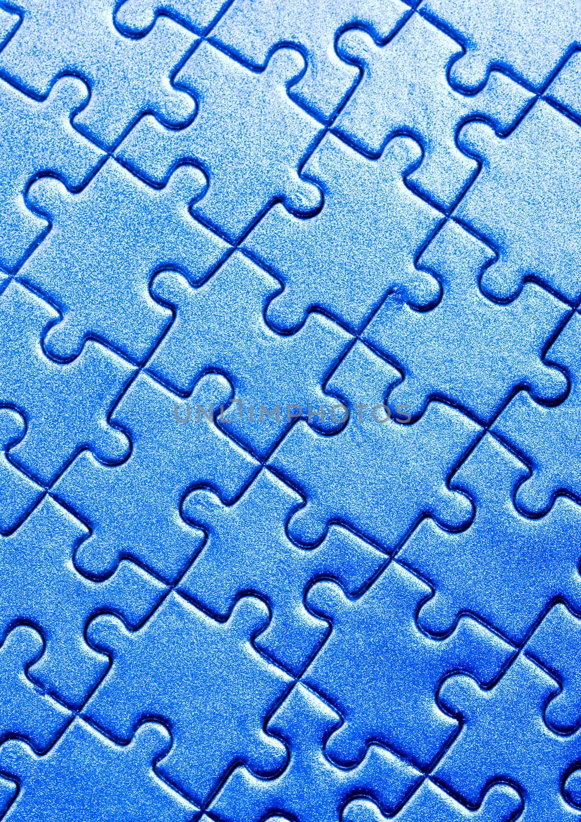 Puzzle texture on the perspective.