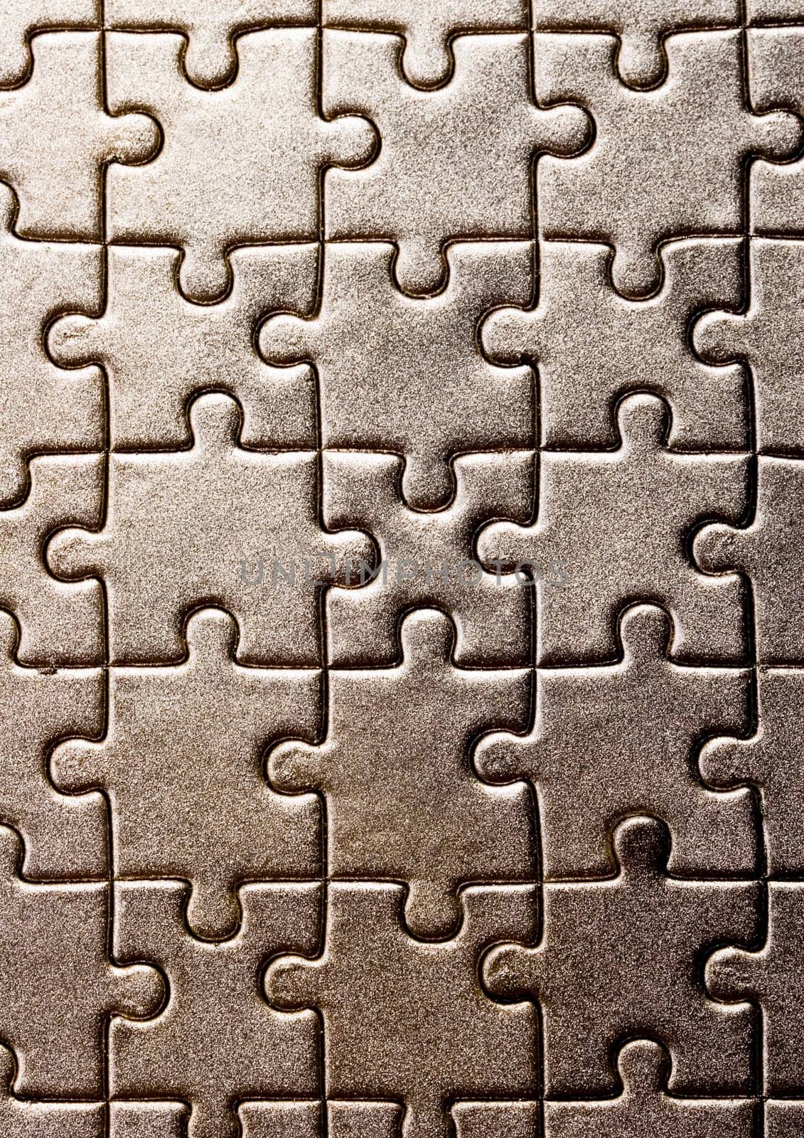Puzzle texture on the perspective.