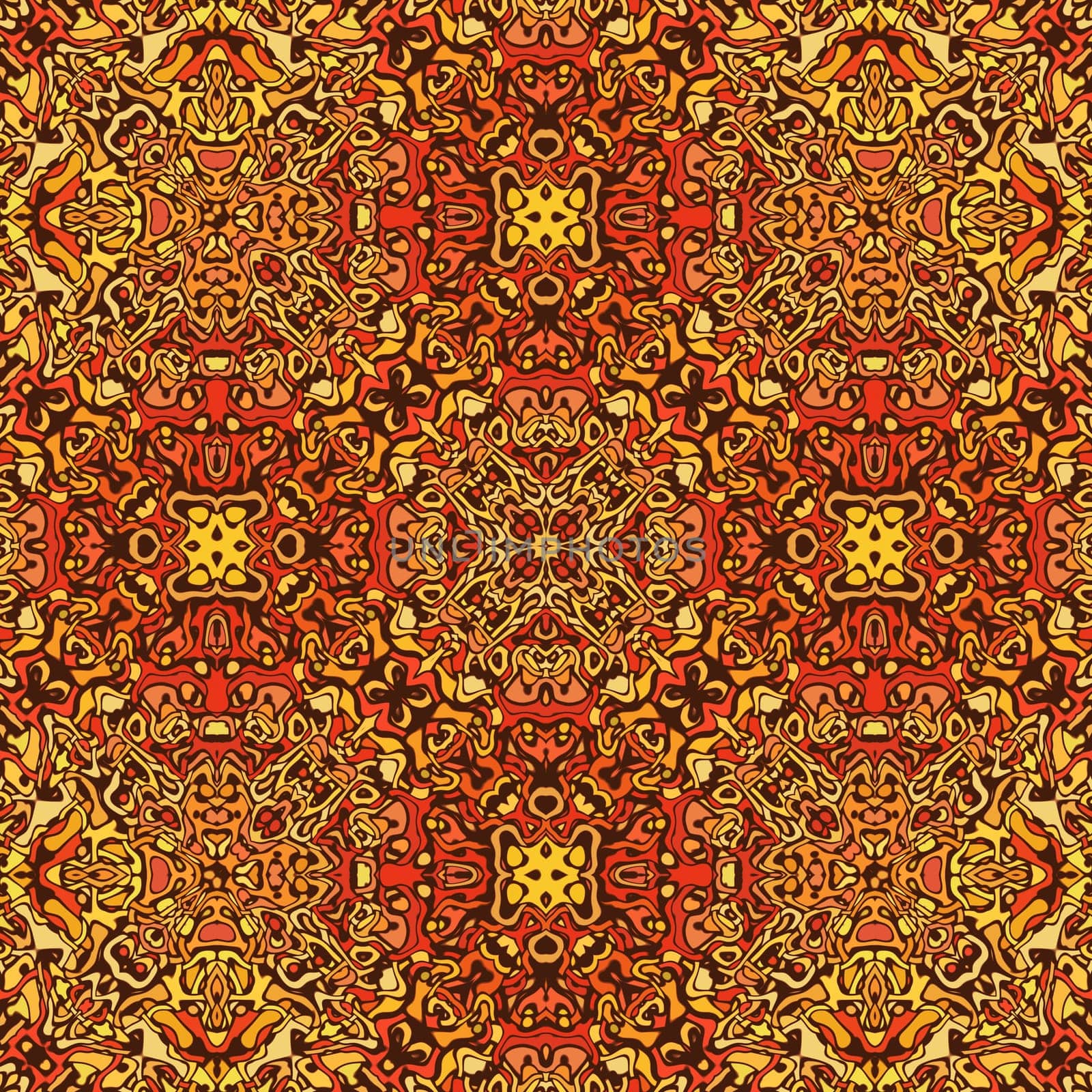 Detail of intricate floor covering