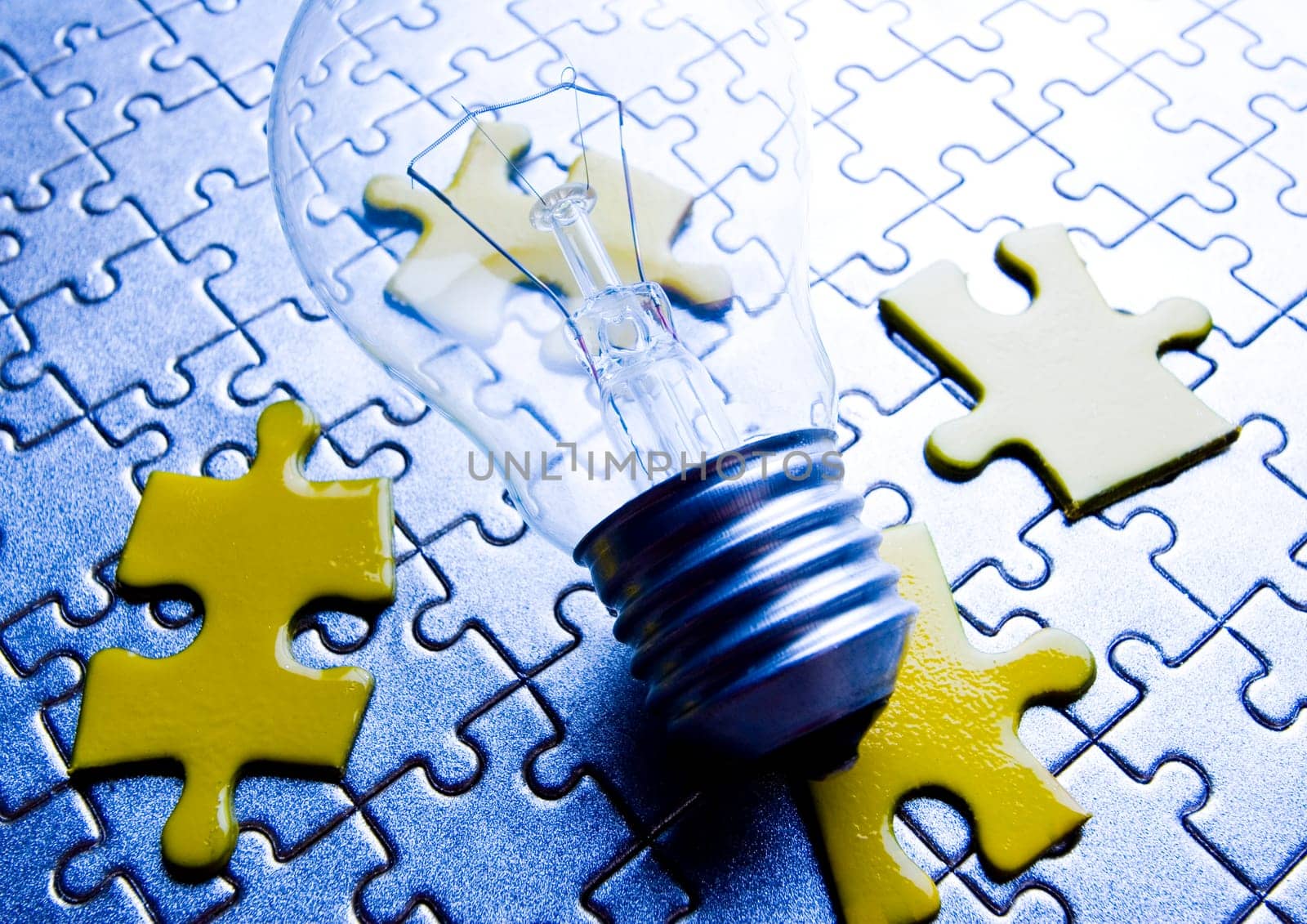 A light bulb is a source of light.