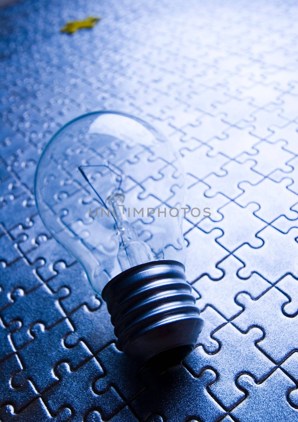 A light bulb is a source of light.