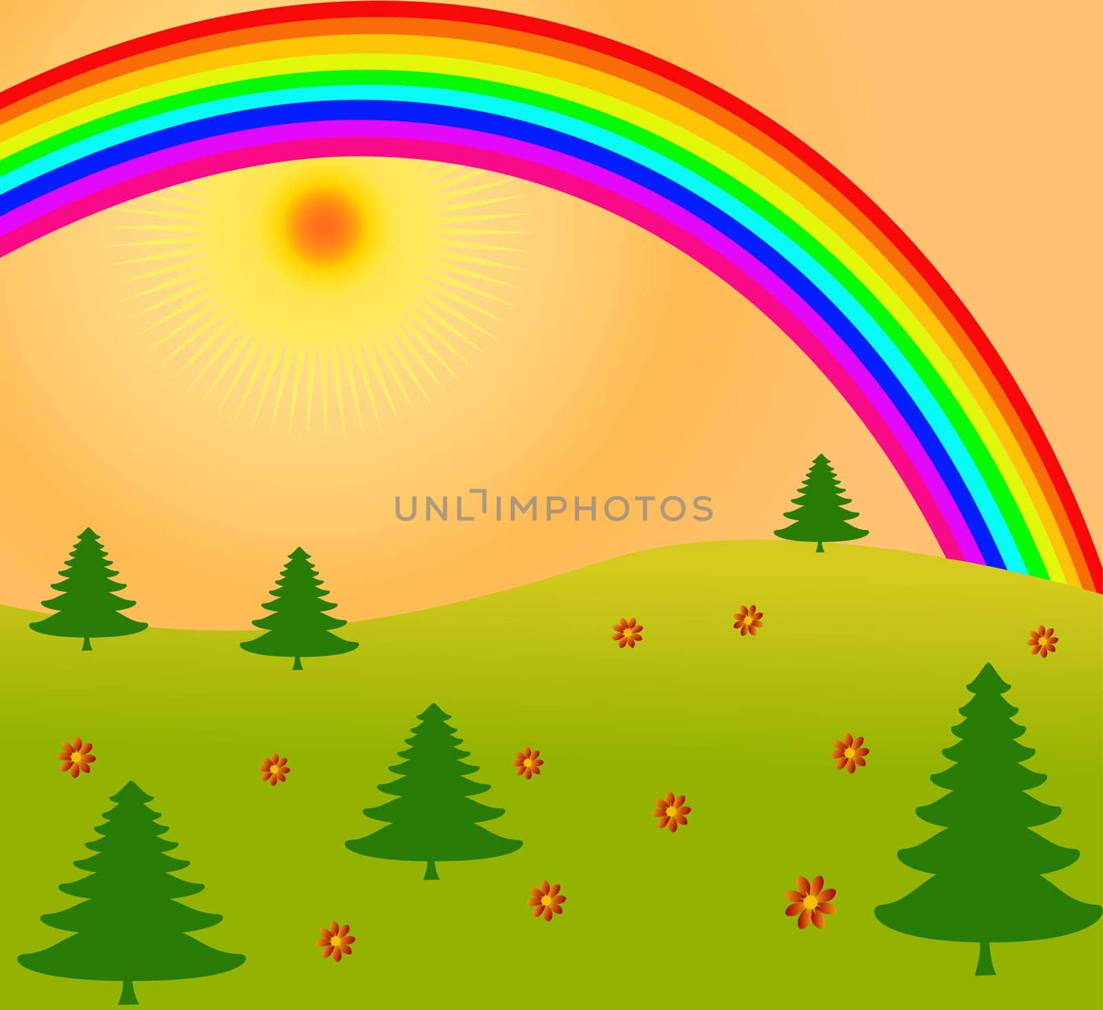 Abstract  artistic vector  background illustration