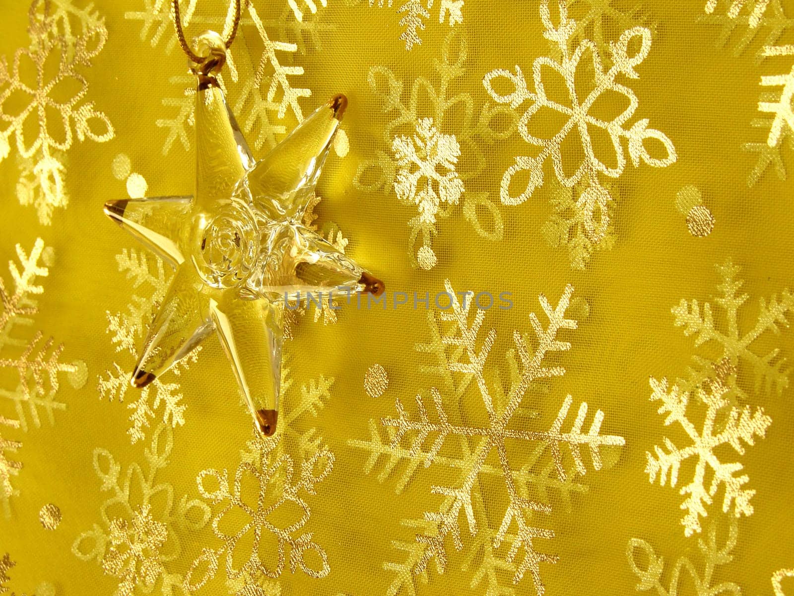 colorful christmas background with star and snowflakes