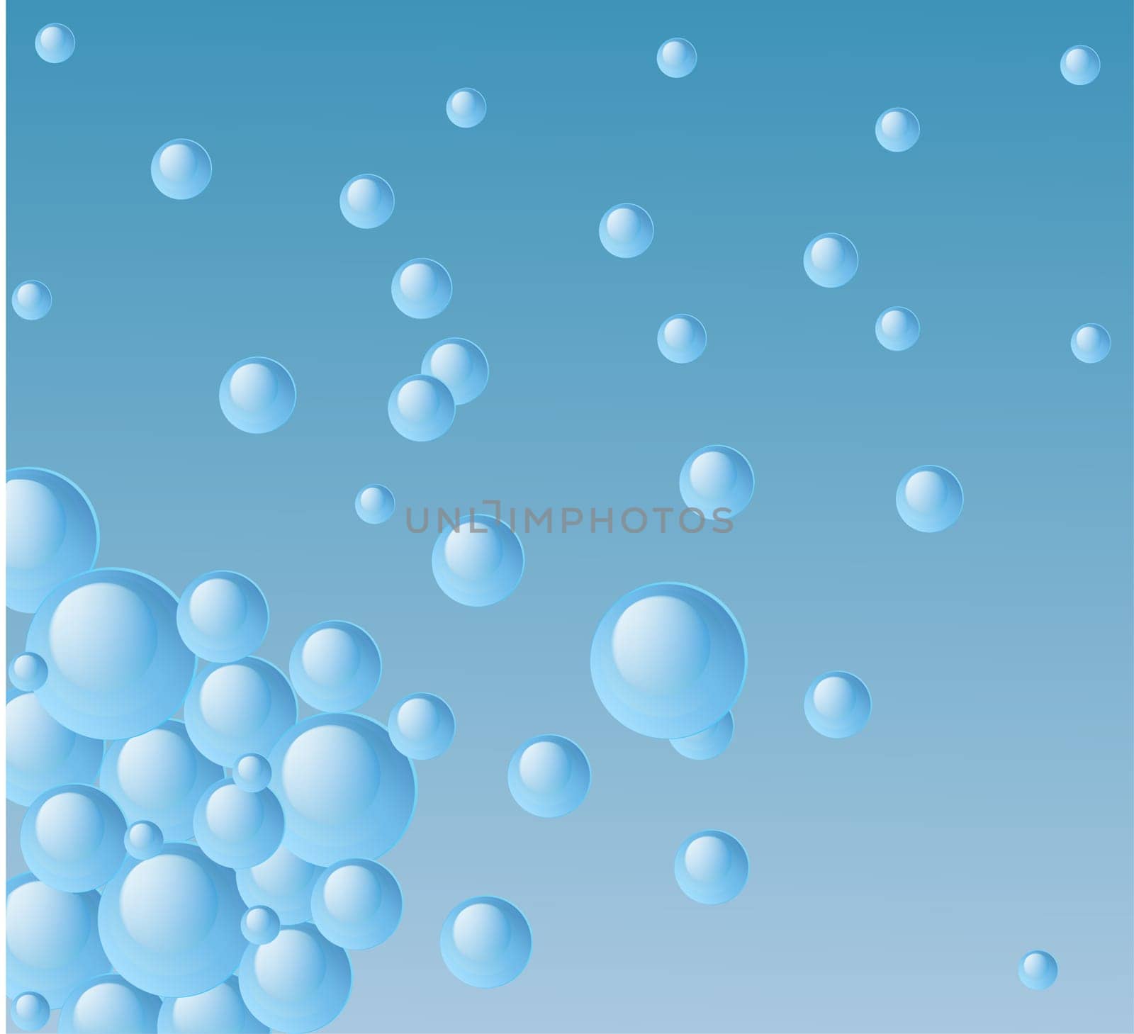 Abstract   blue  background - vector