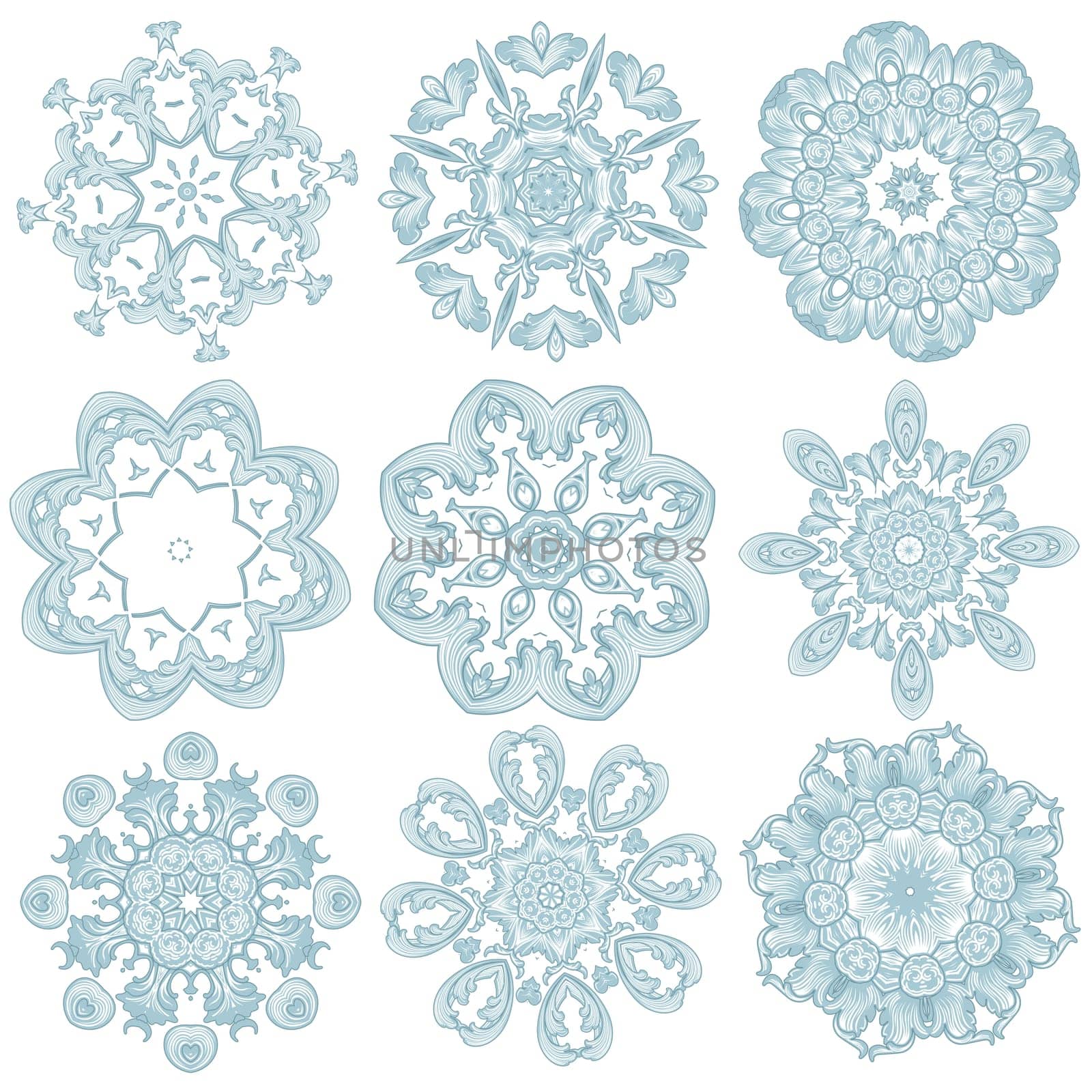 Floral Embroidery design patterns collection