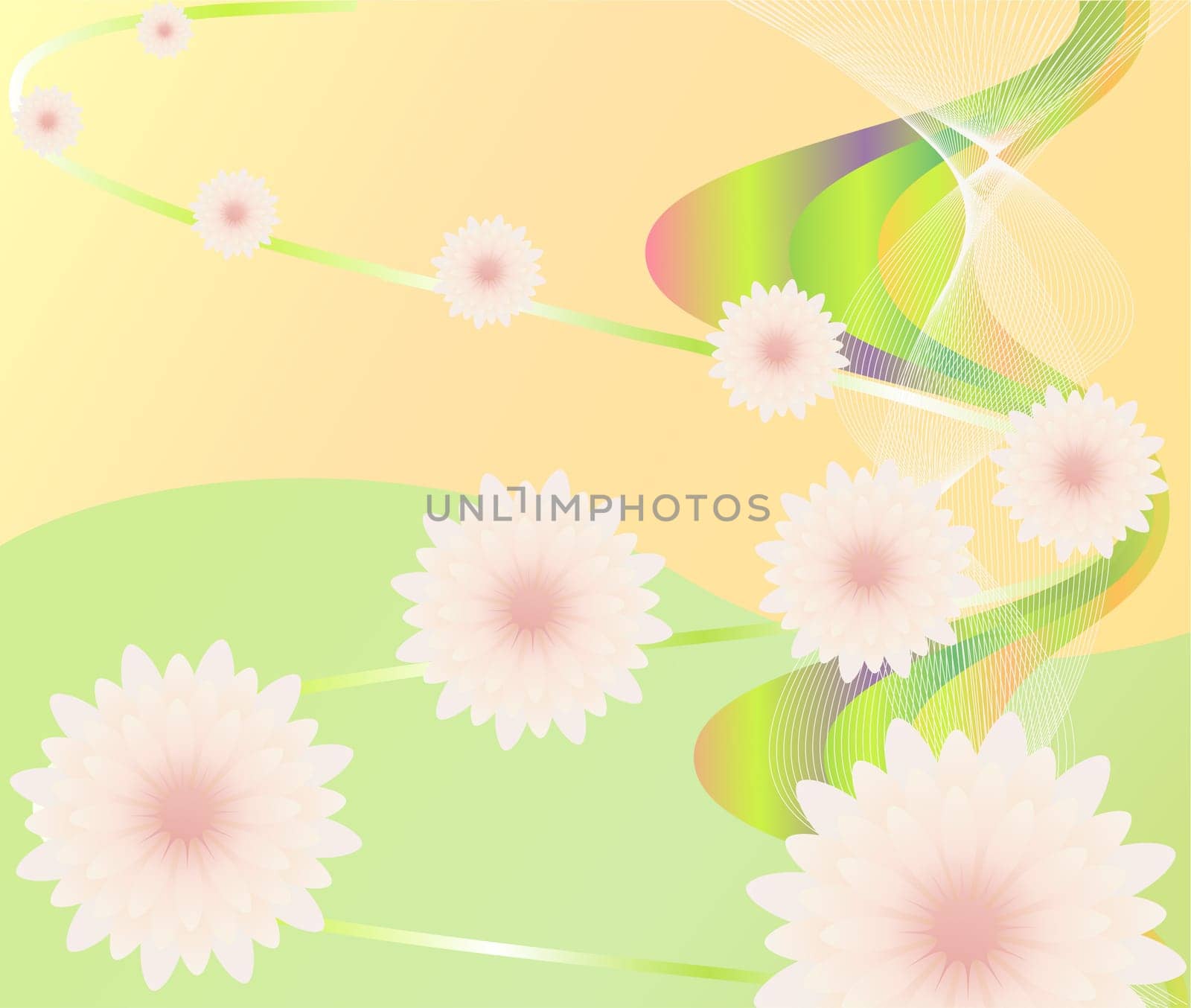 Abstract  artistic vector  background illustration
