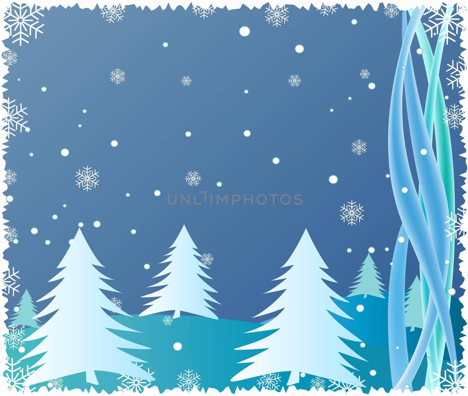 Abstract  Christmas background  - vector