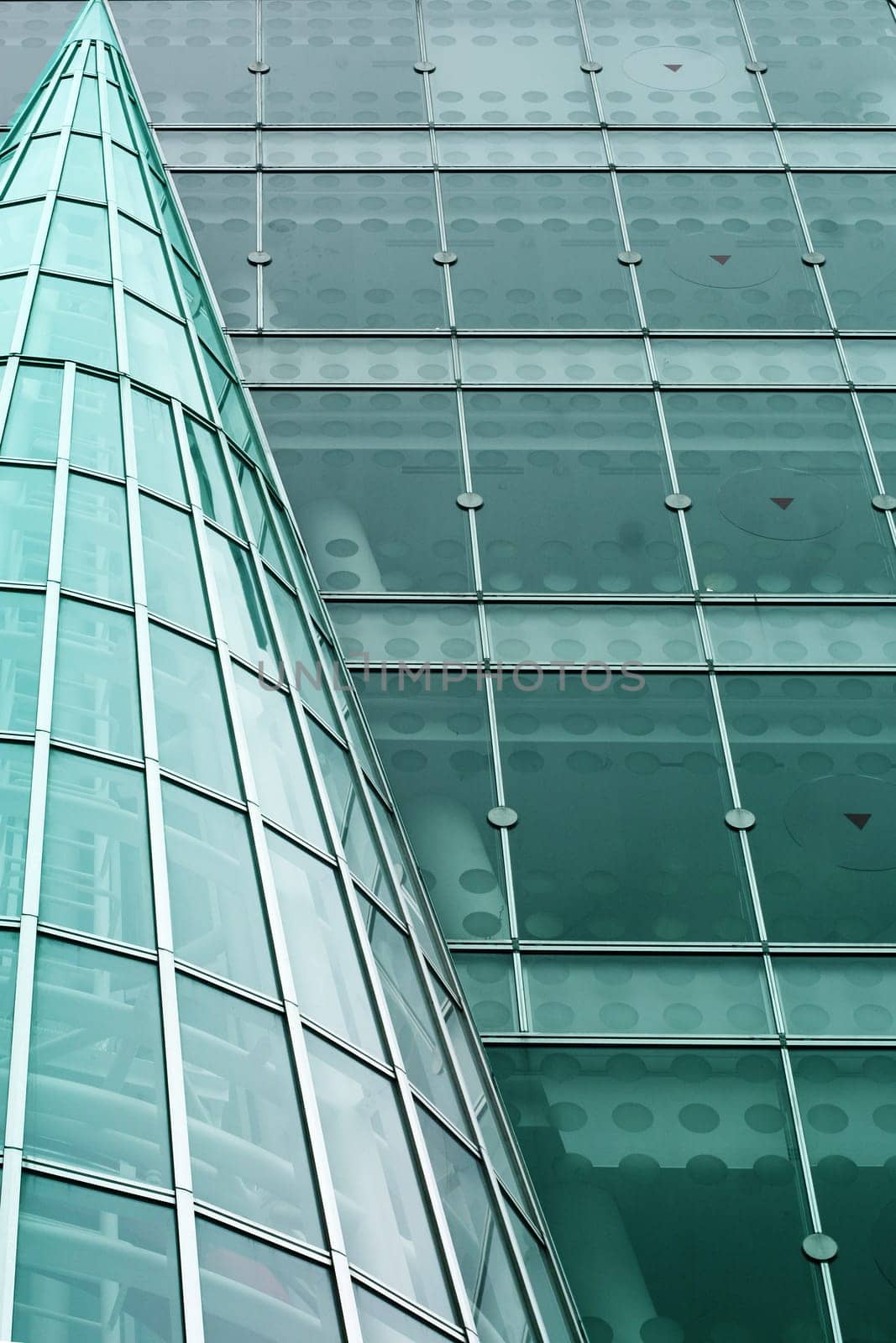 Modern building abstract background