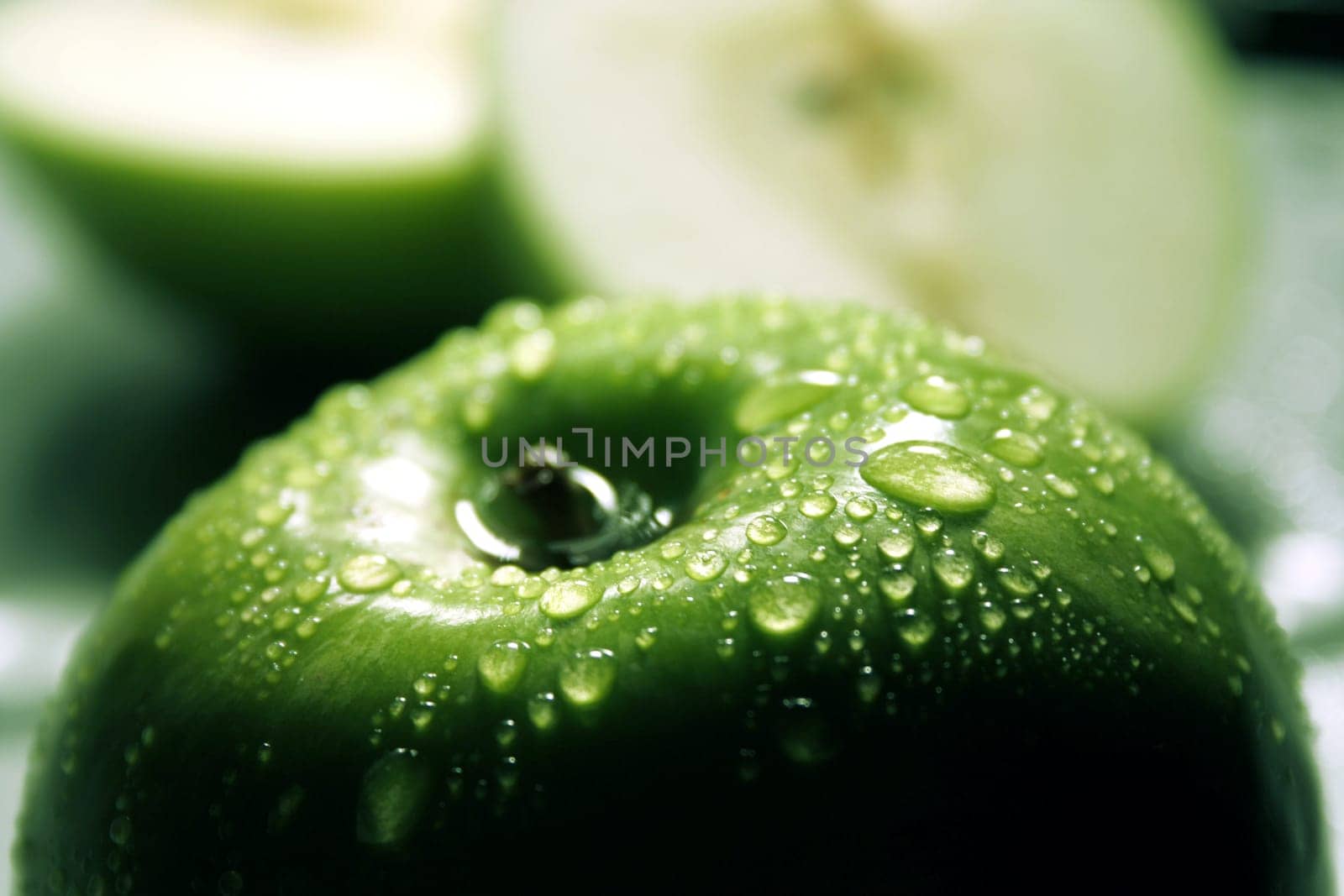 Isolated apple fruit