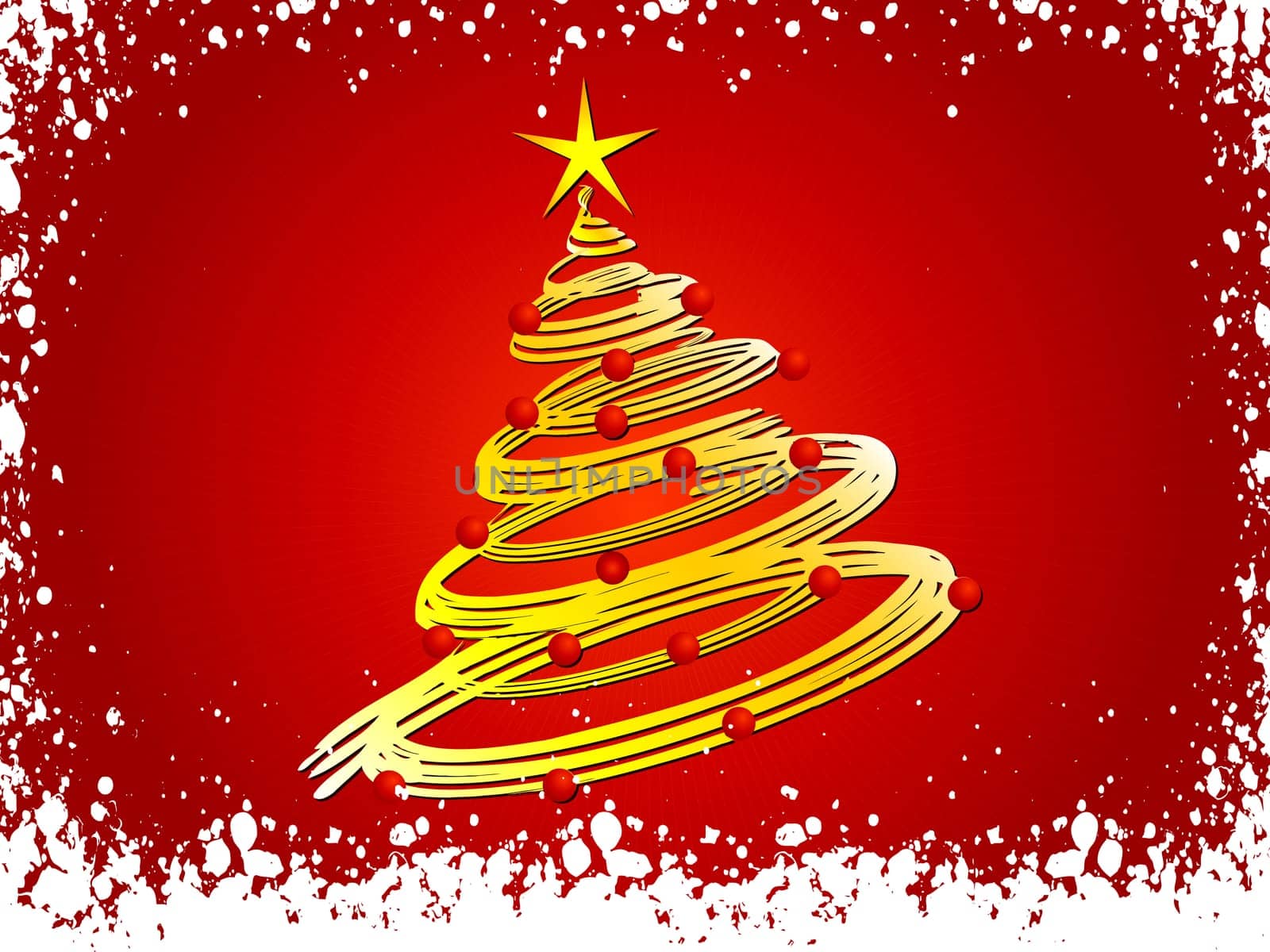 Christmas tree background