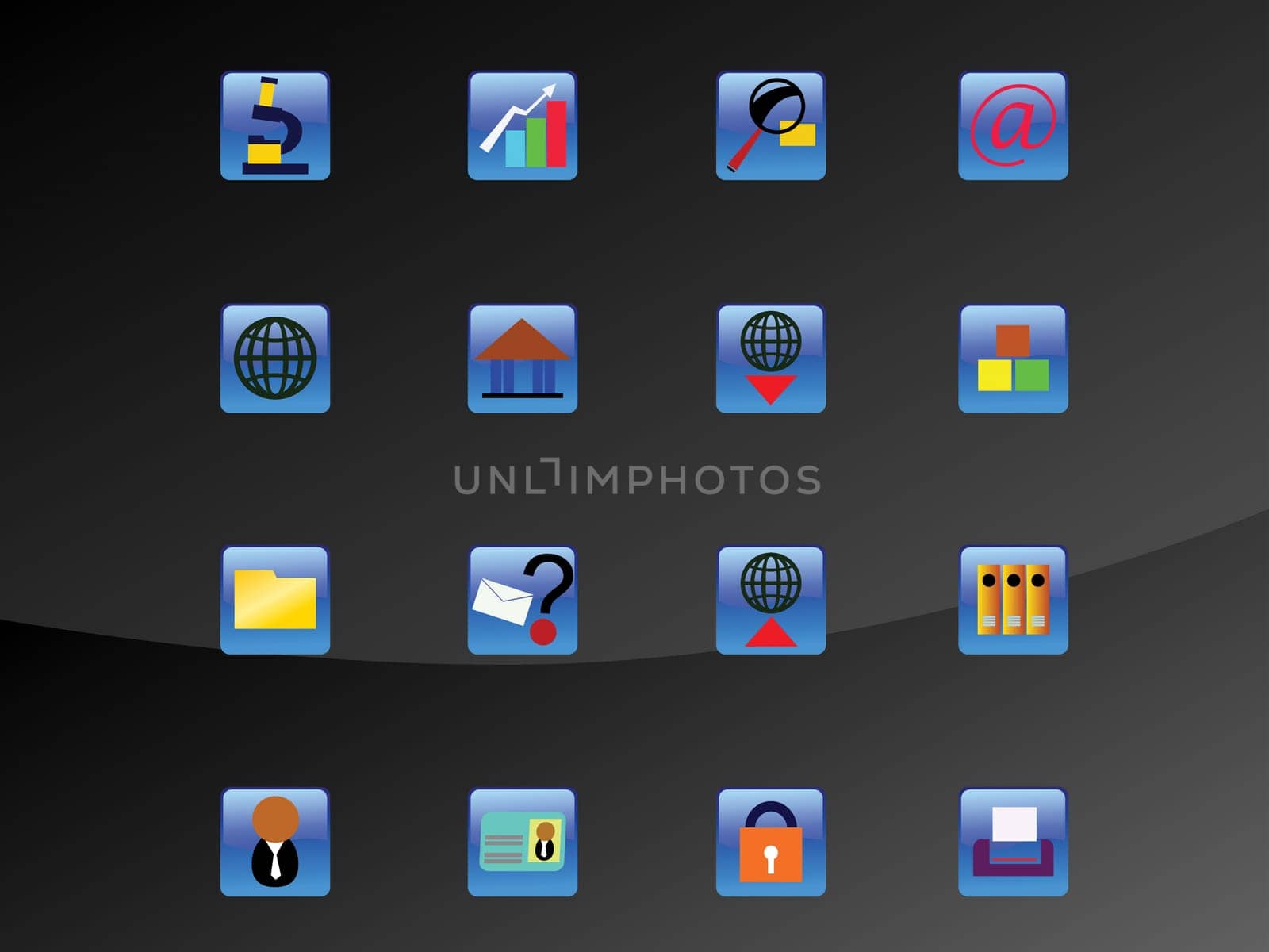 Web icon set suitable to use any kind of website.