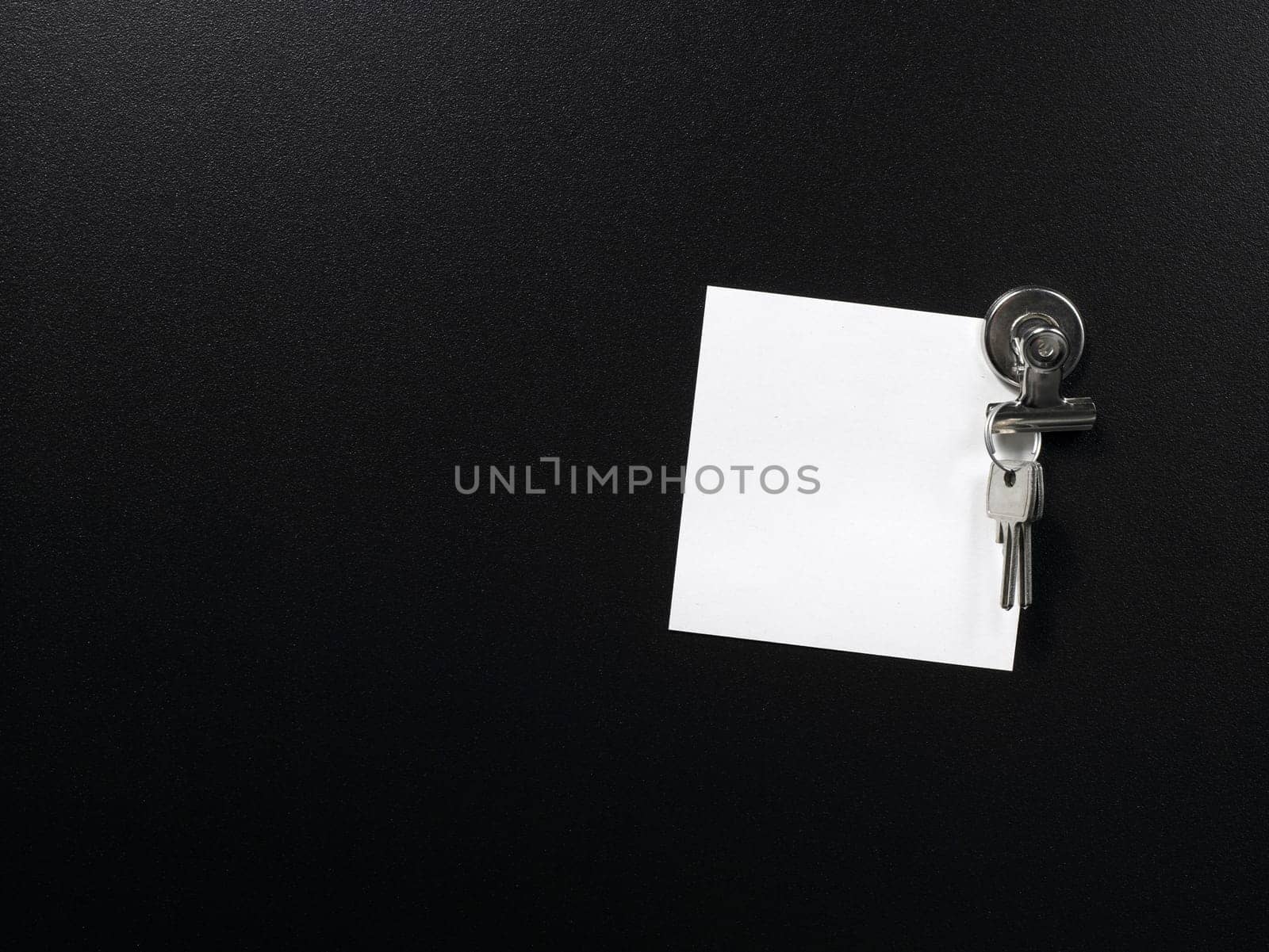black pin board
