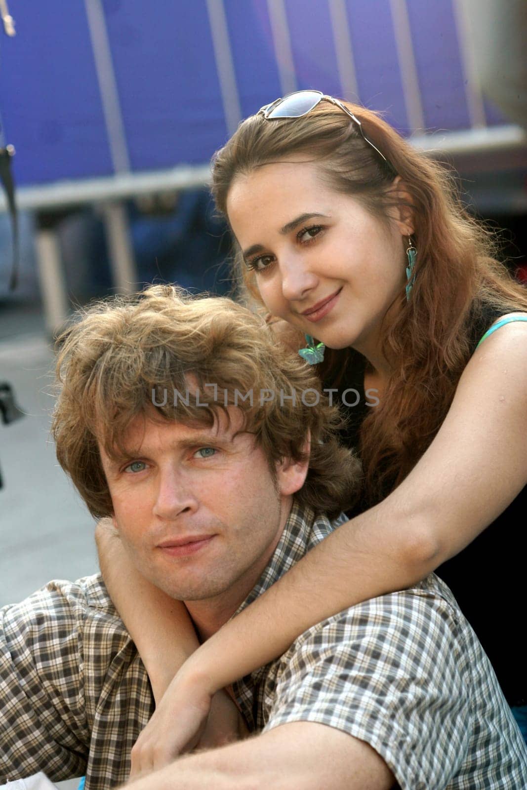 Happy couple in love