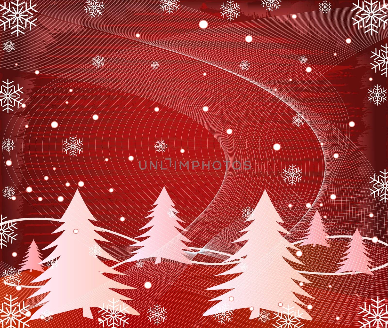 Abstract   Christmas background - vector