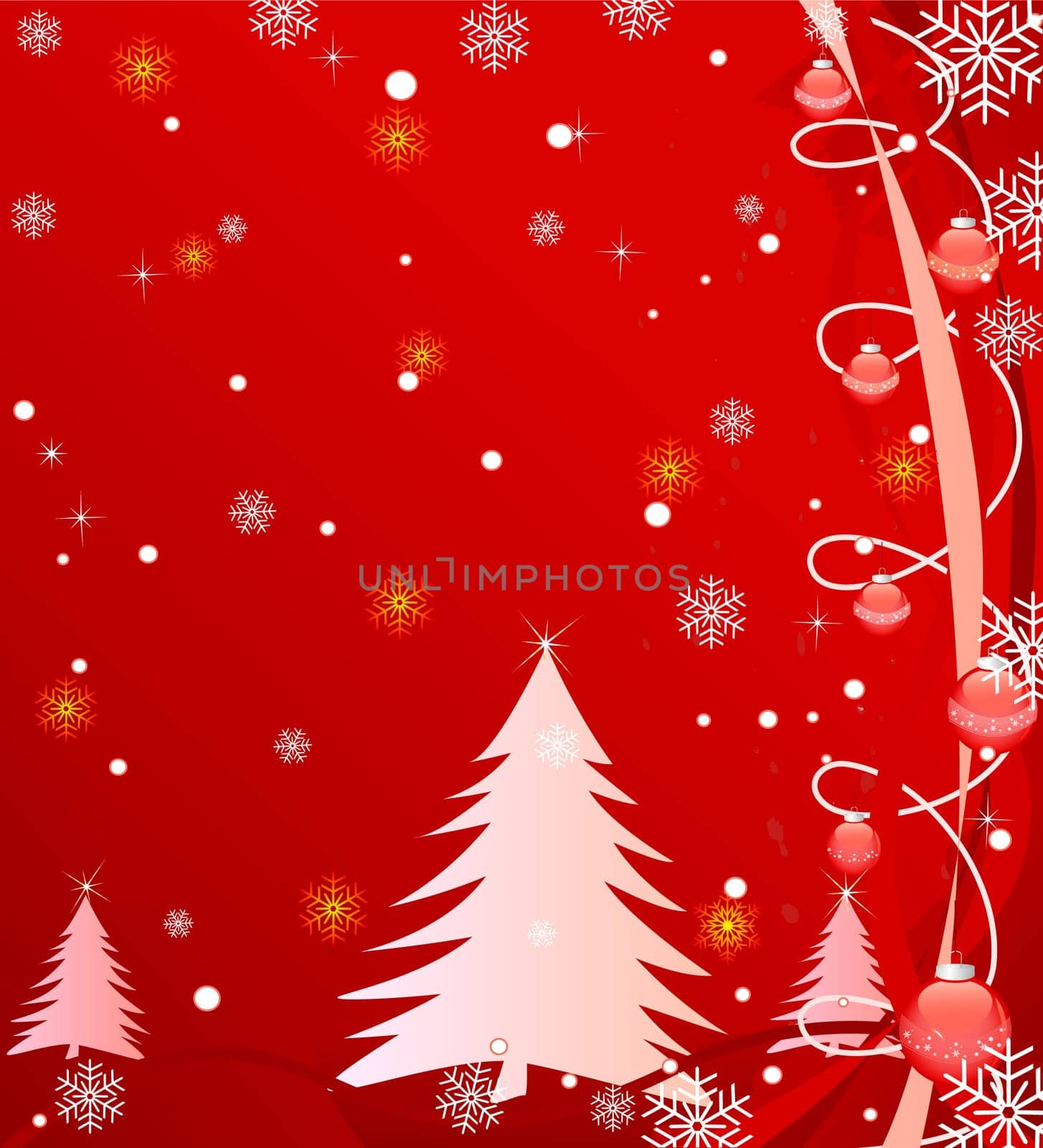 Abstract   Christmas background - vector