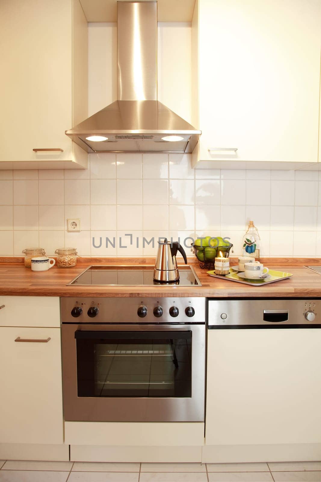 Kitchen interior in family house