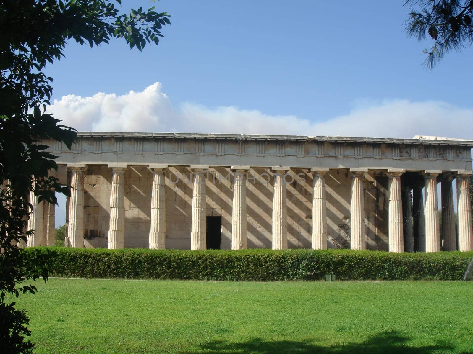 Agora ancient greece temple - Athene, Greece, europe travel
