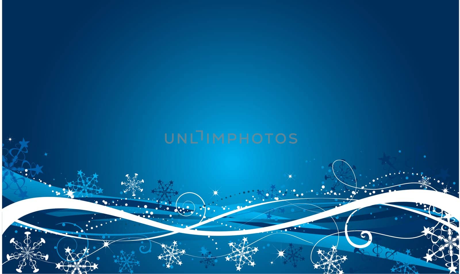 Decorative winter abstract