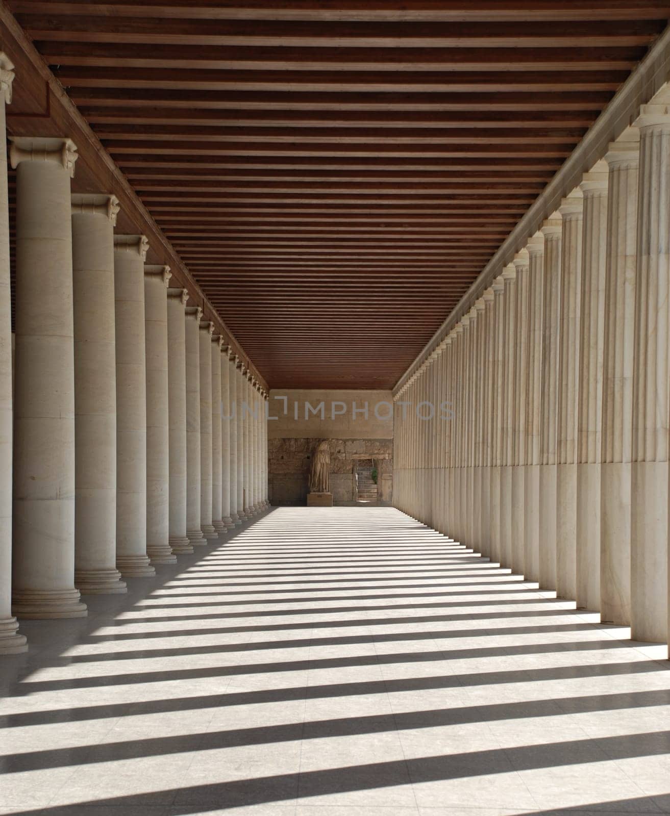 The Agora, the marketplace and civic center, was one of the most important parts of an ancient city of Athens. In addition to being a place where people gathered to buy and sell all kinds of commodities, it was also a place where people assembled to discu