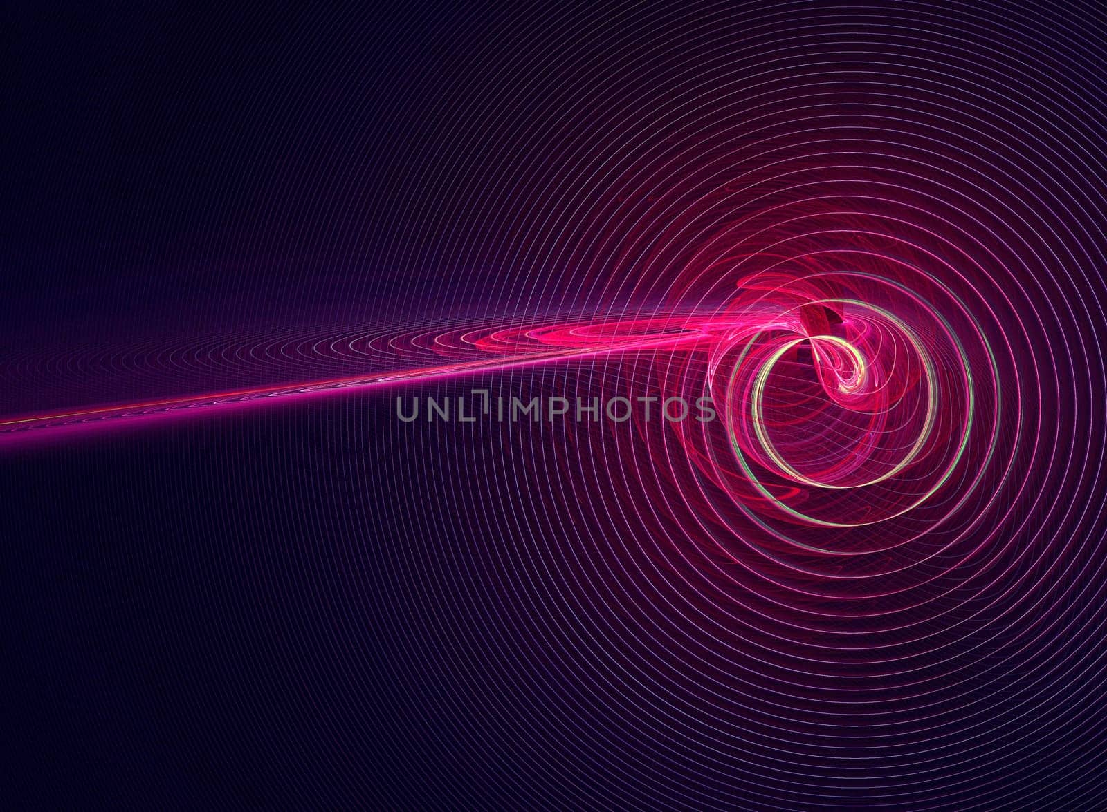 hires computer generated image of tunnel goal  target in abstraction