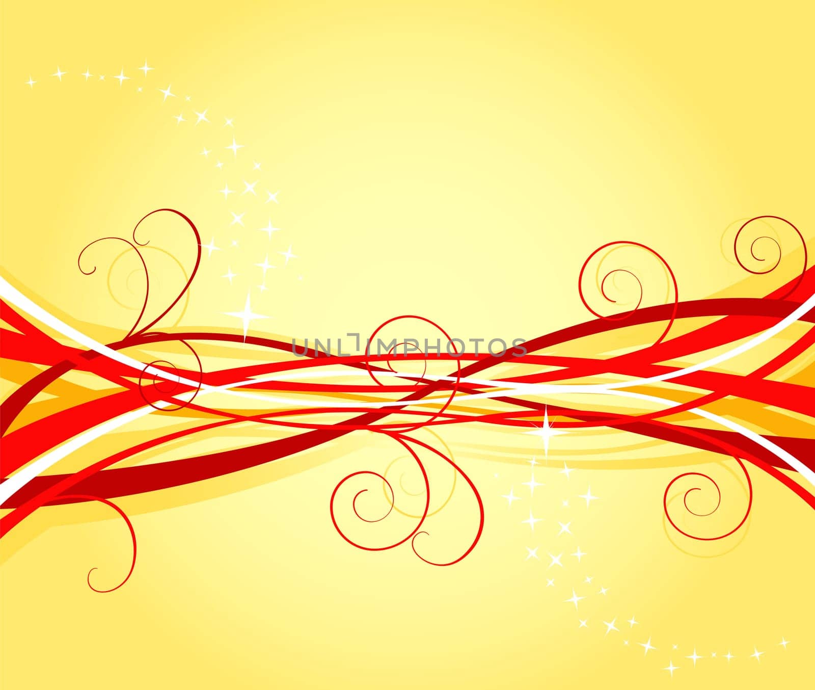 Floral  background - vector
