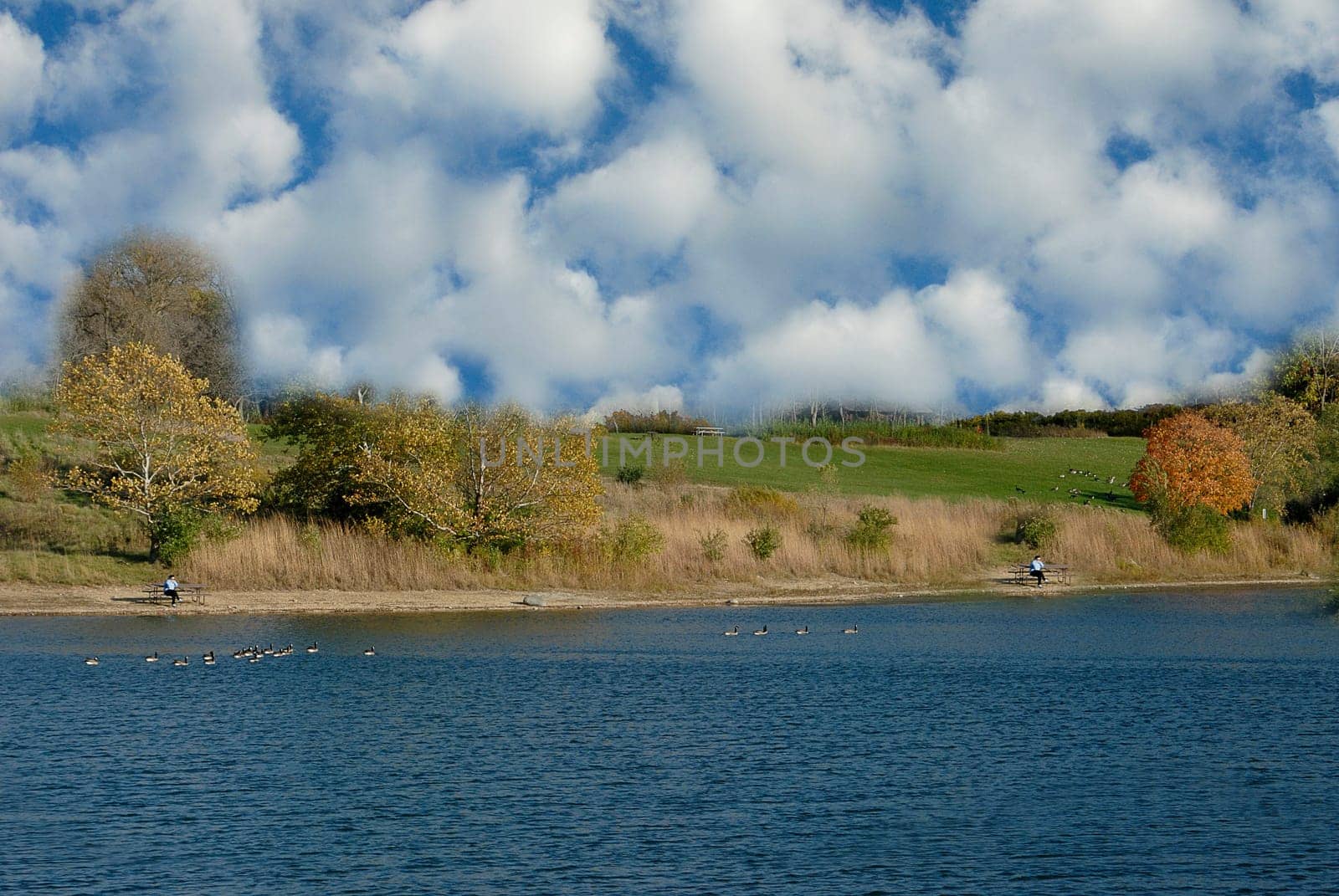 landscape with clouds