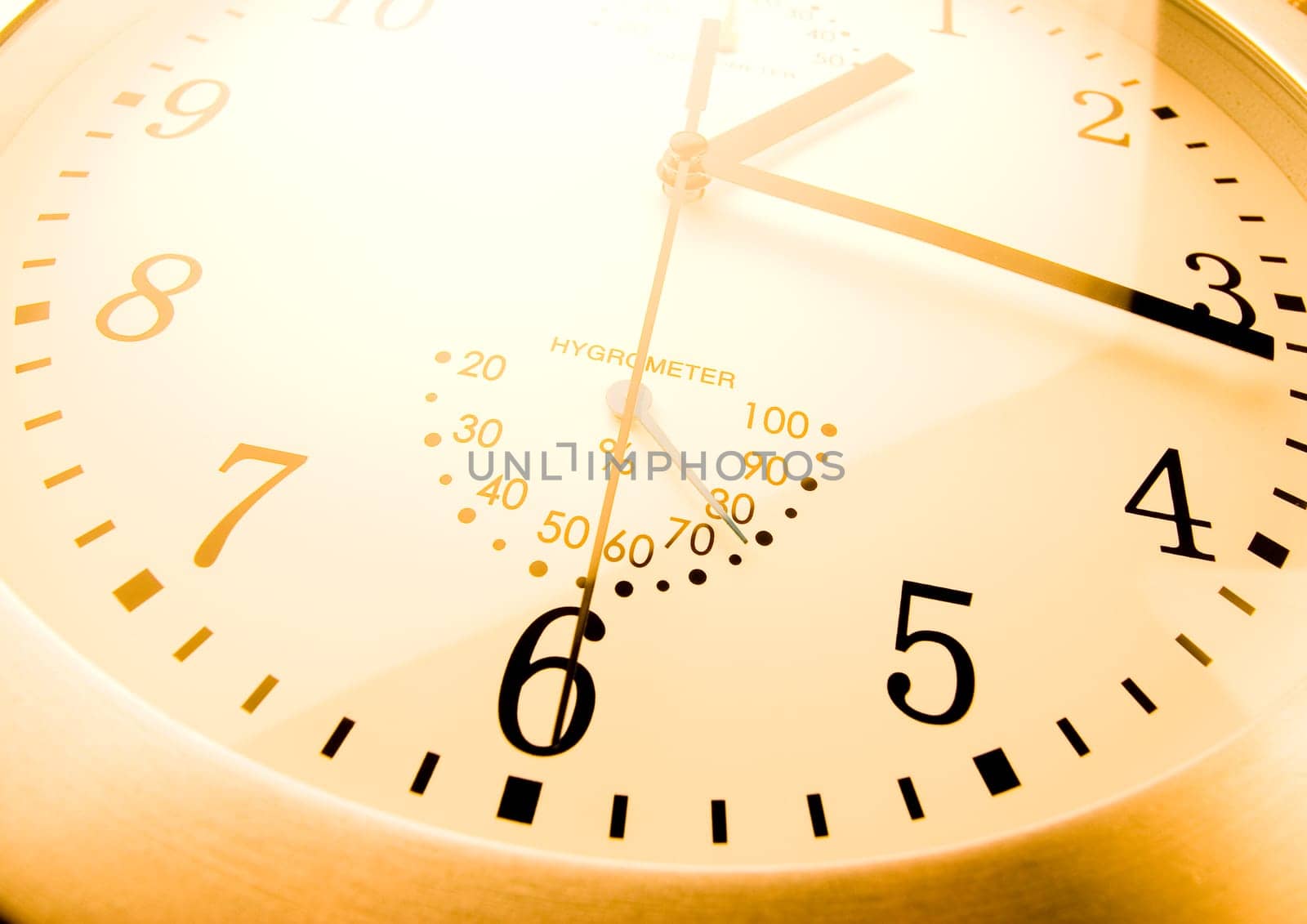 Alarm clock is an instrument that shows you what time it is.